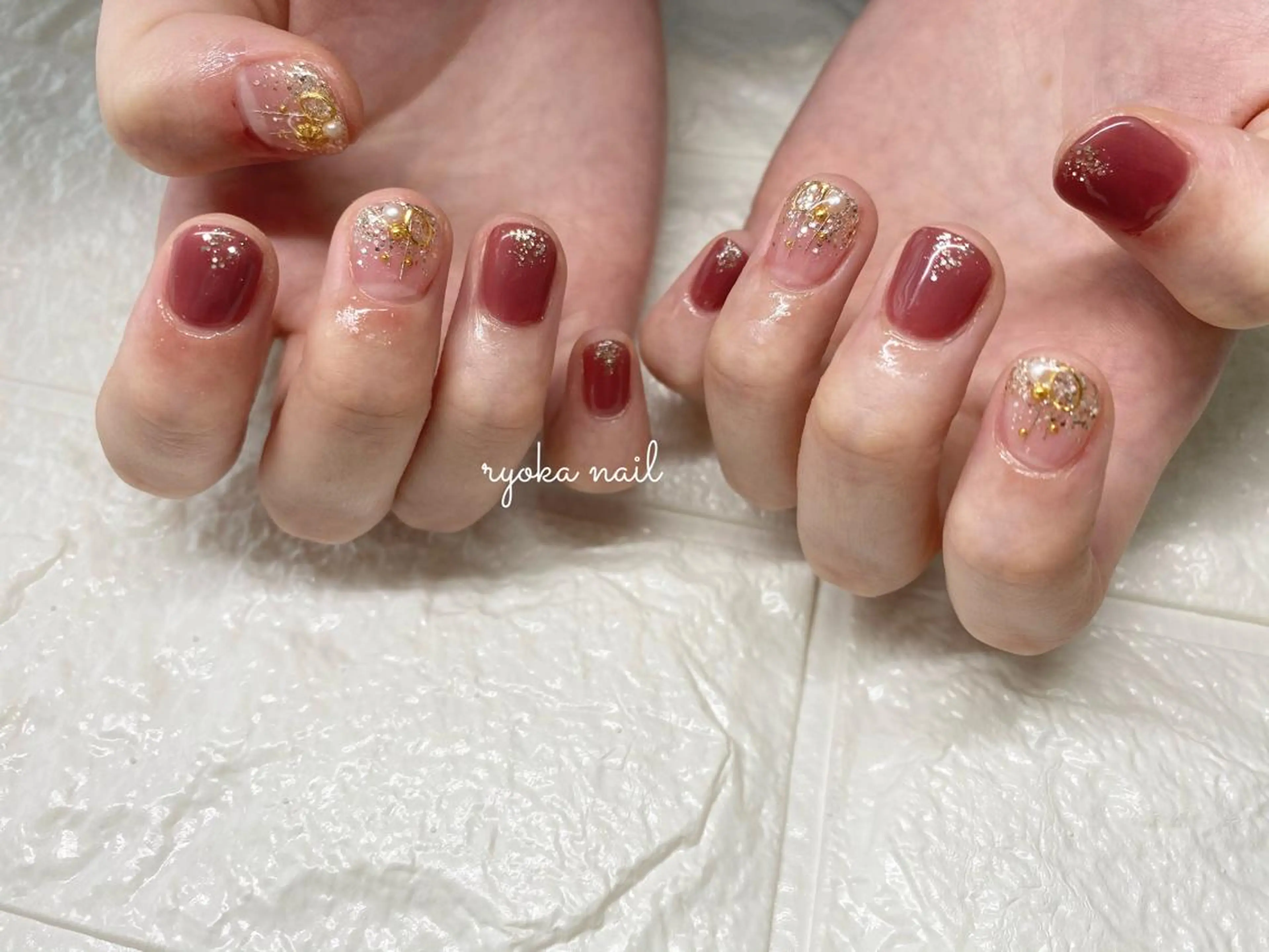 ネイル Twinklenail所属・ryoka nailのネイルデザイン