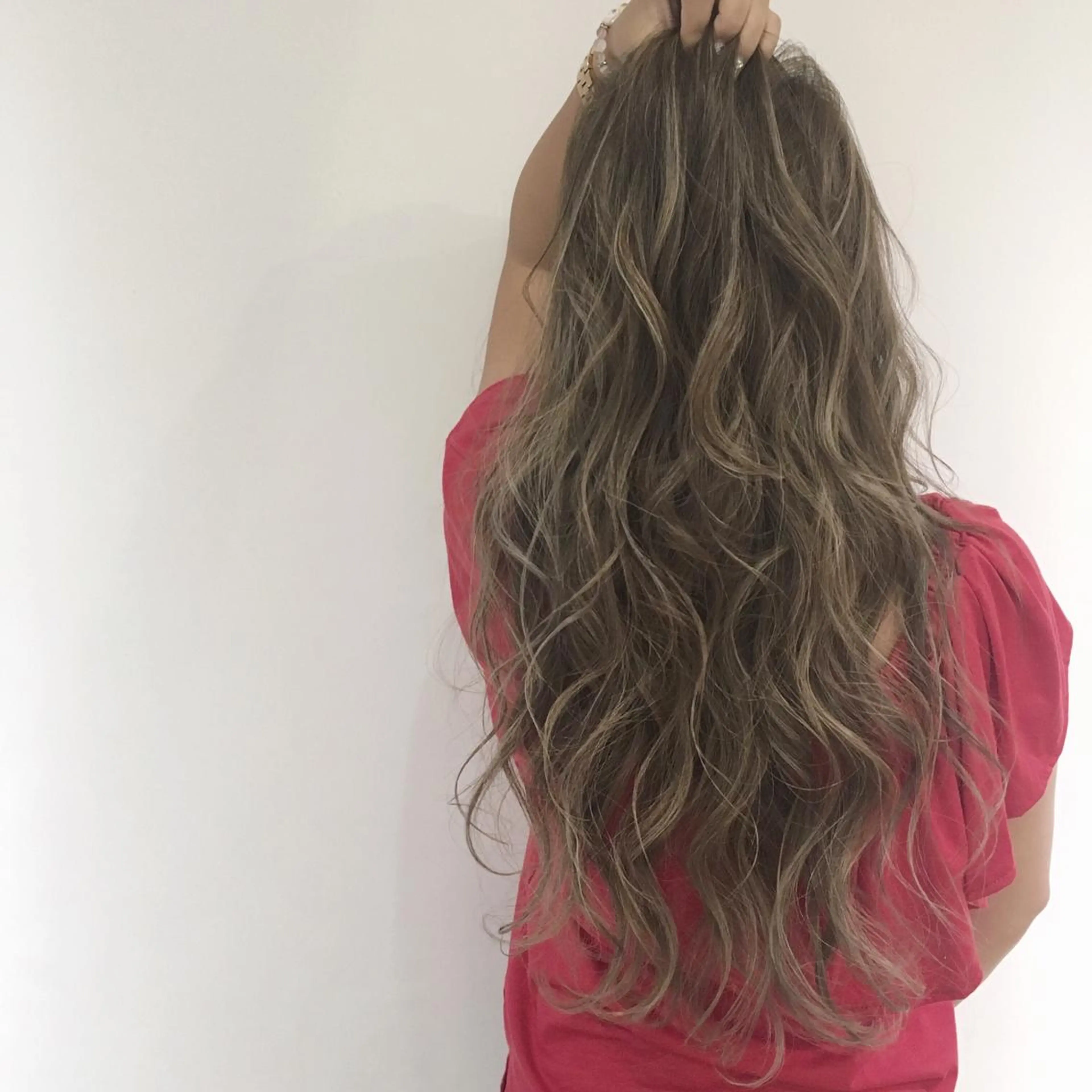 ロング ハイライト ボブ/レイヤー 🌟梅田盛一🌟のヘアスタイル