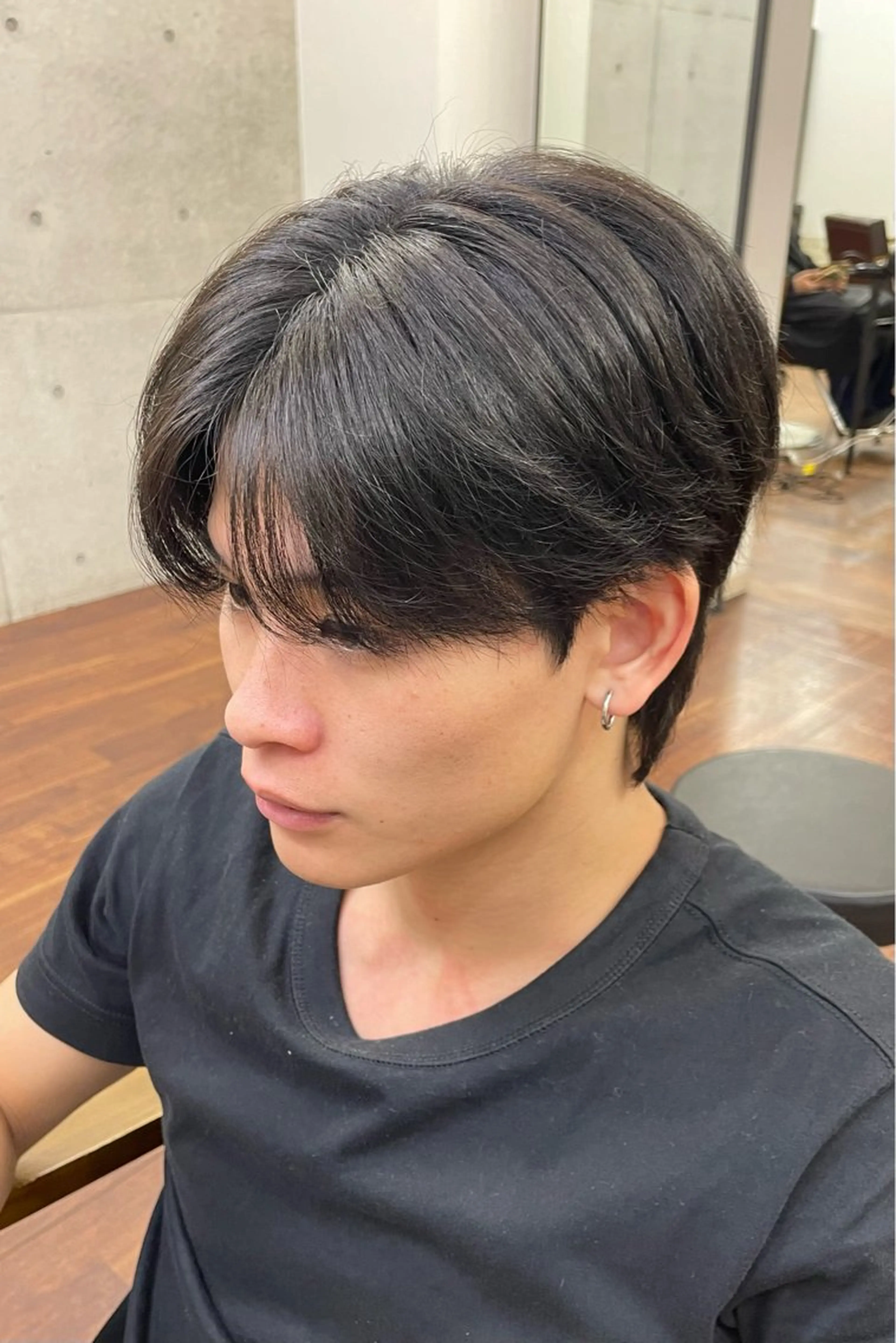 メンズ センターパート Ritsuki メンズ特化😎のヘアスタイル