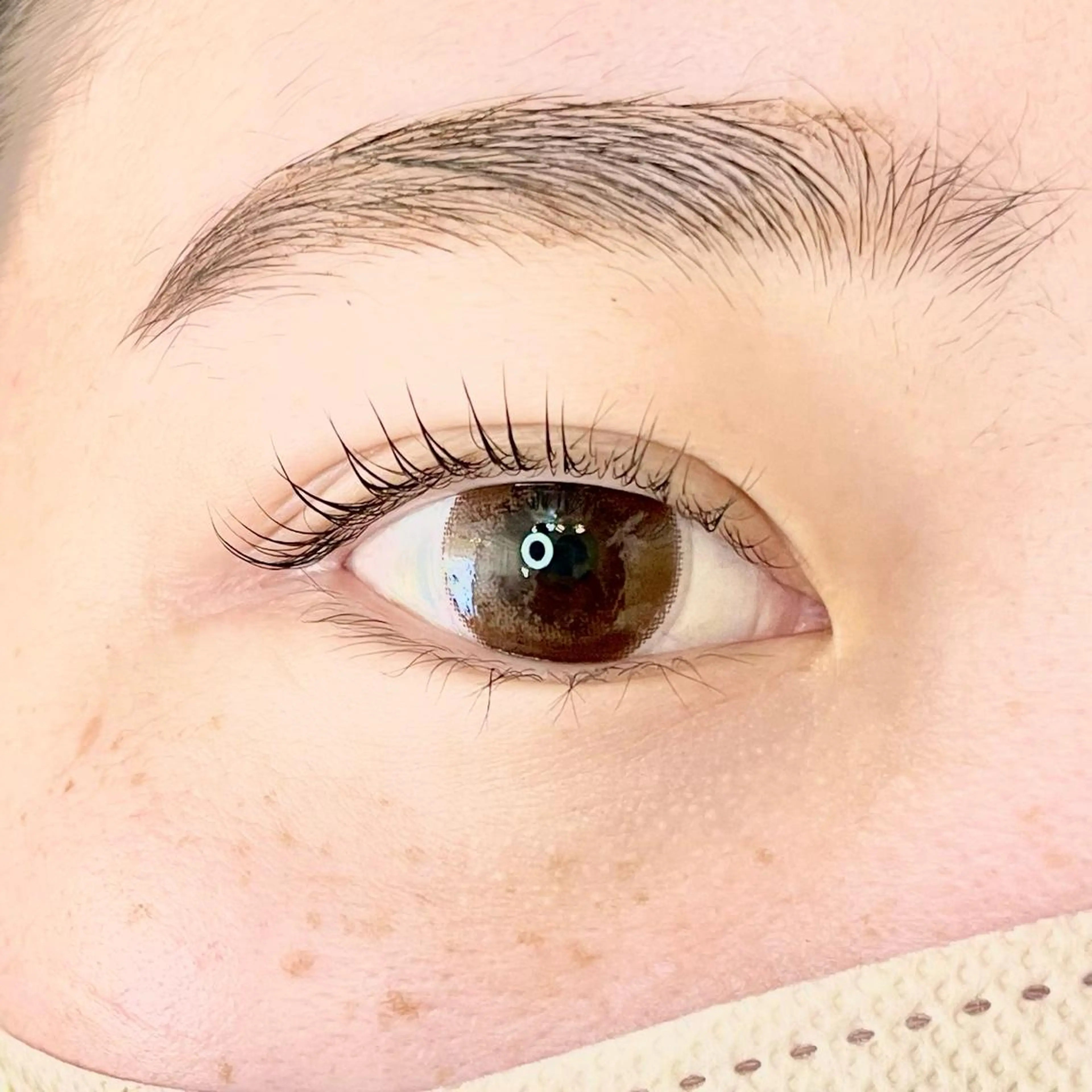 ミディアム カラー パーマ ヘアアレンジ メンズ キッズ ネイル マツエク・マツパ アイブロウ パリジェンヌラッシュリフト マツパ nail&eye Aoのマツエク・マツパデザイン