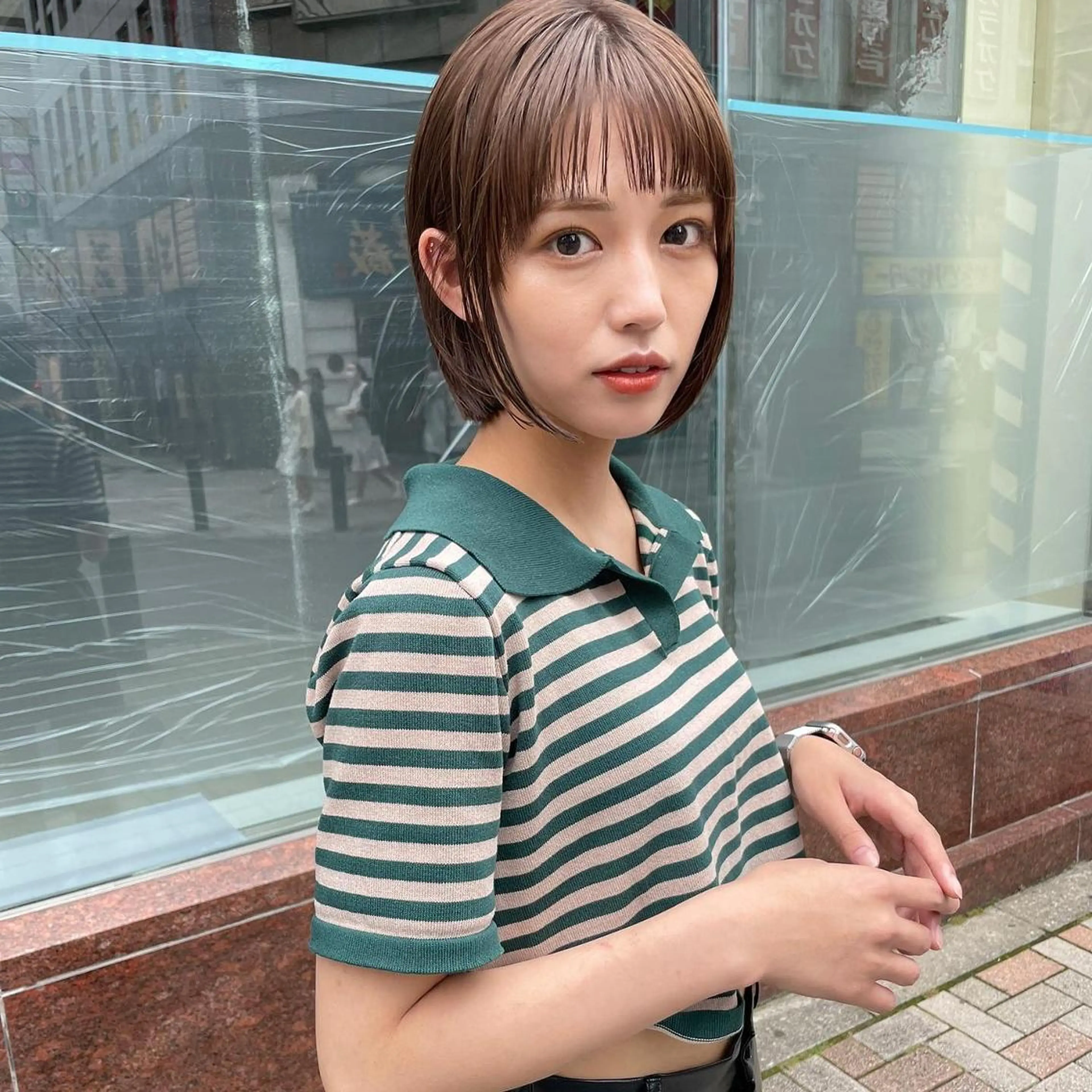 ショート 河原 亮のヘアスタイル