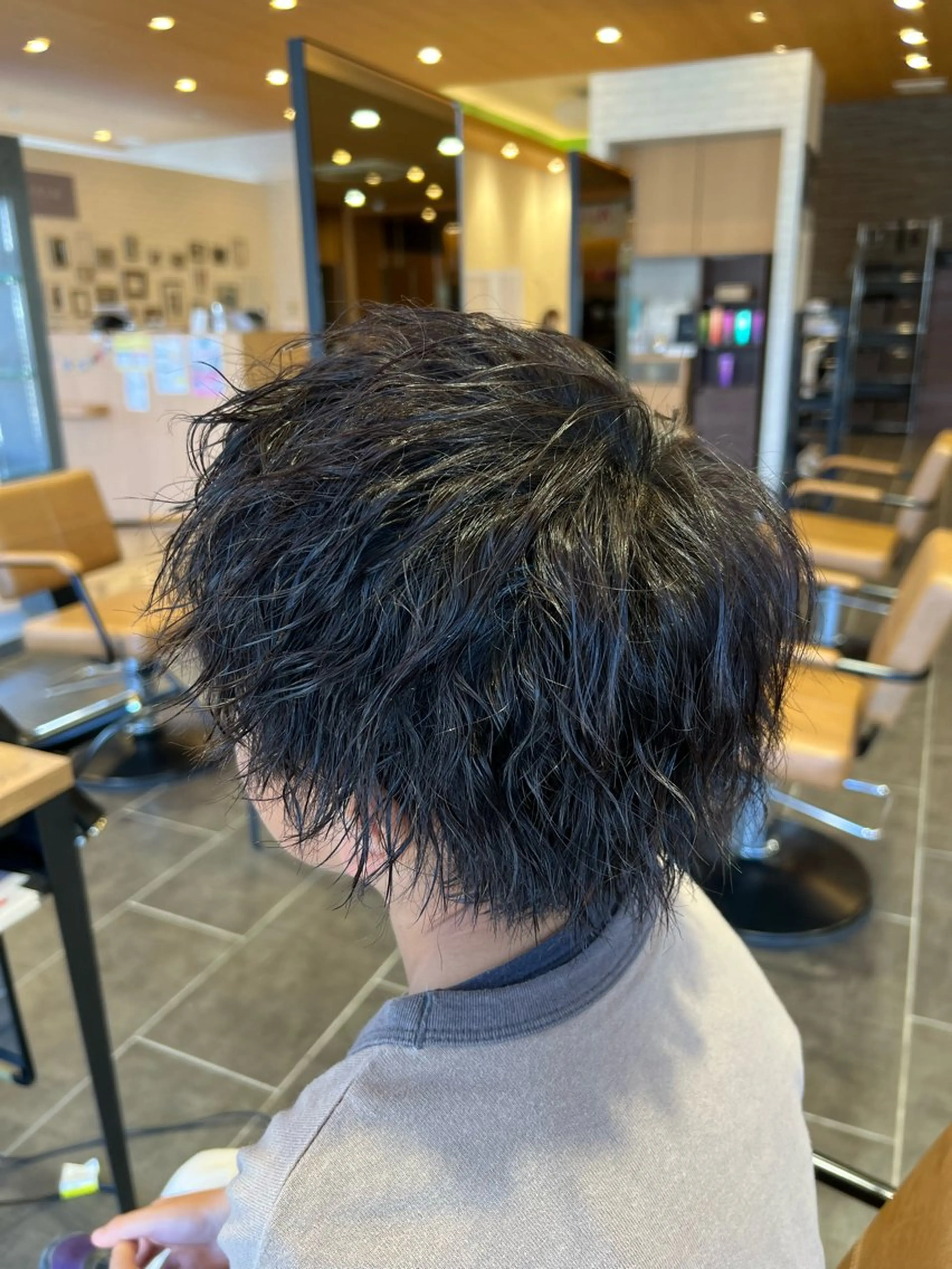 パーマ 谷口 莉々葵のヘアスタイル