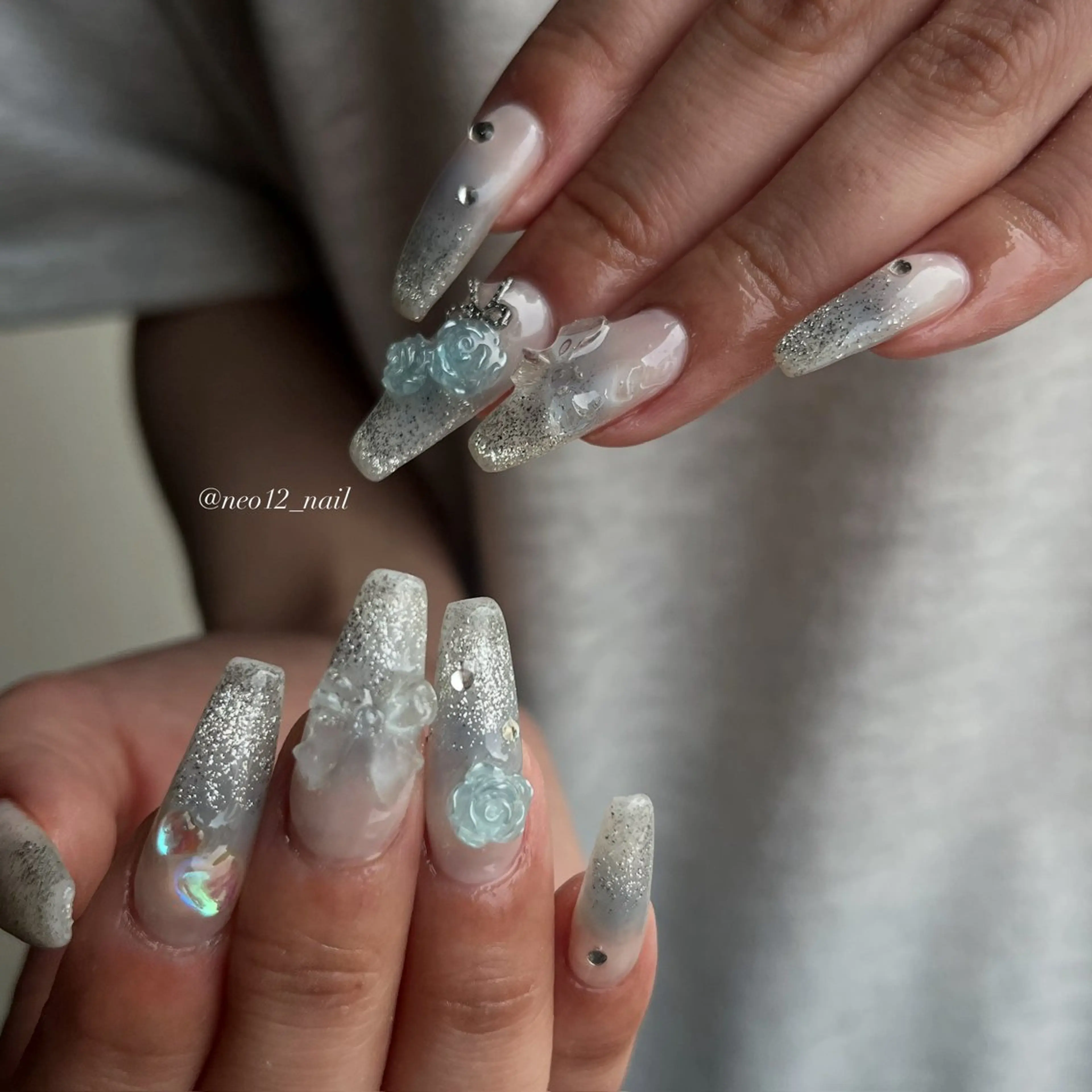 ラメグラ(オフあり)の写真