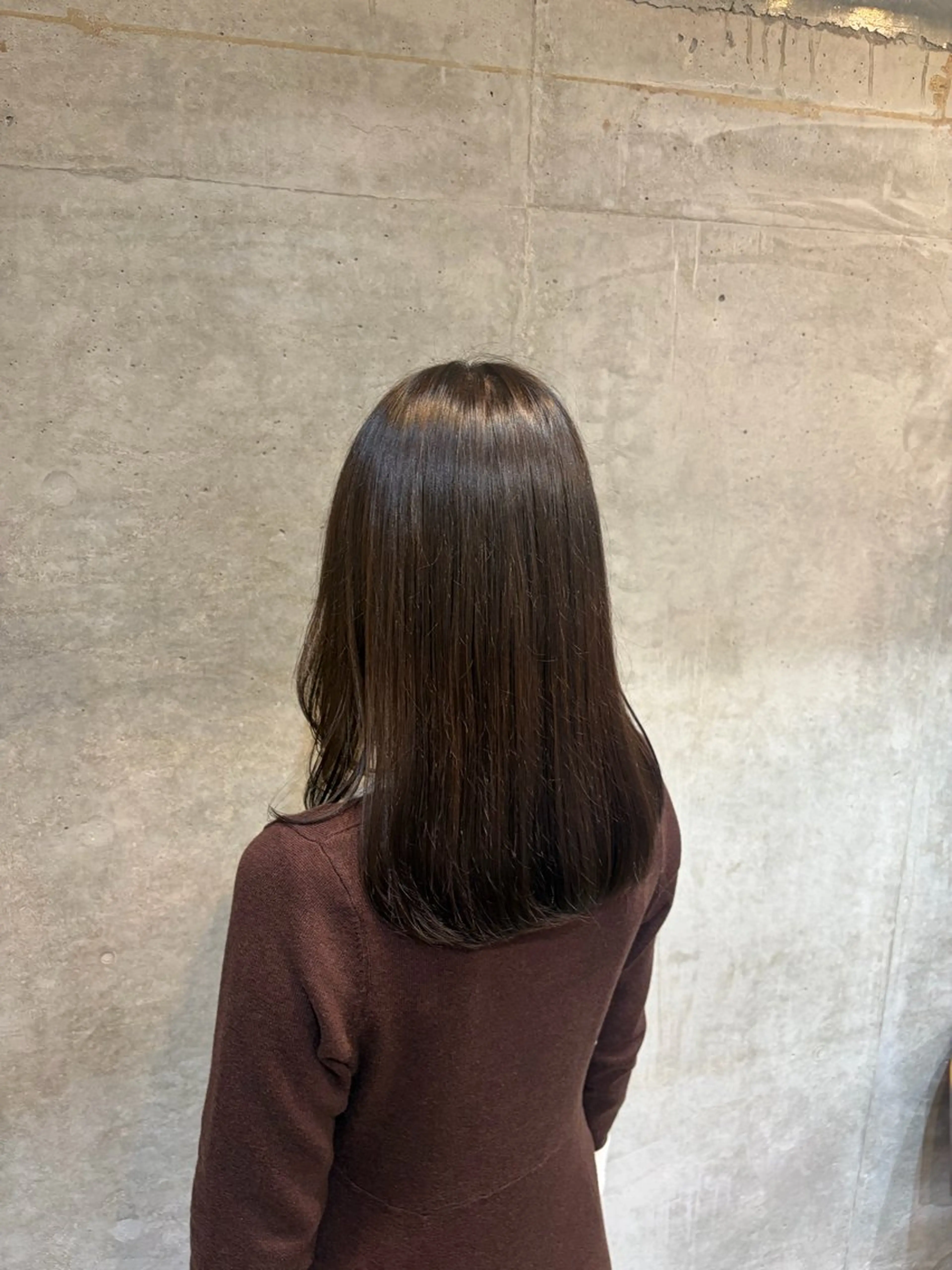 セミロング カラー ヘアカラー Rimu / Belle新宿のヘアスタイル