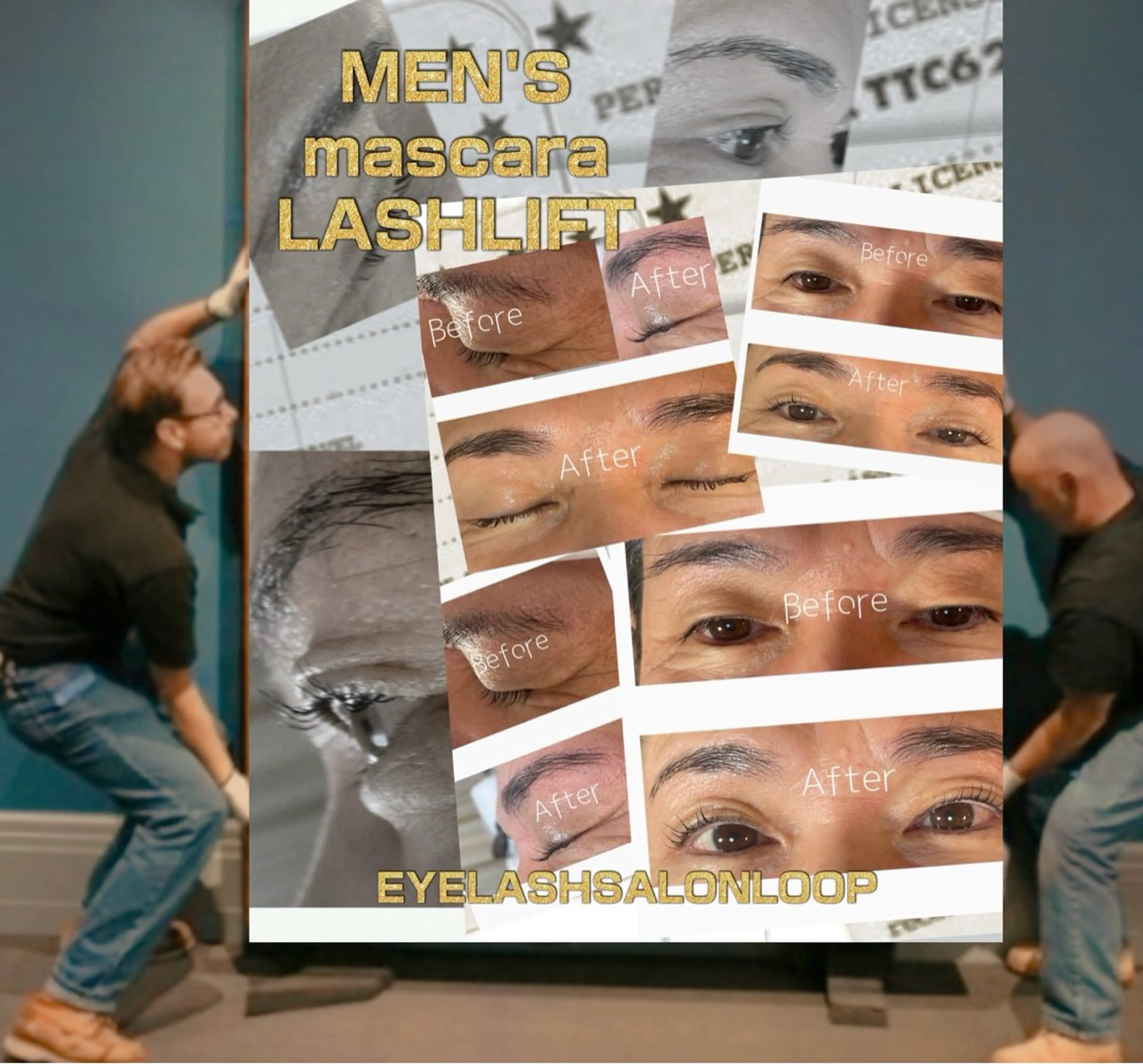 メンズ マツエク・マツパ ナチュラル eyelash salonLoopꨄのマツエク・マツパデザイン