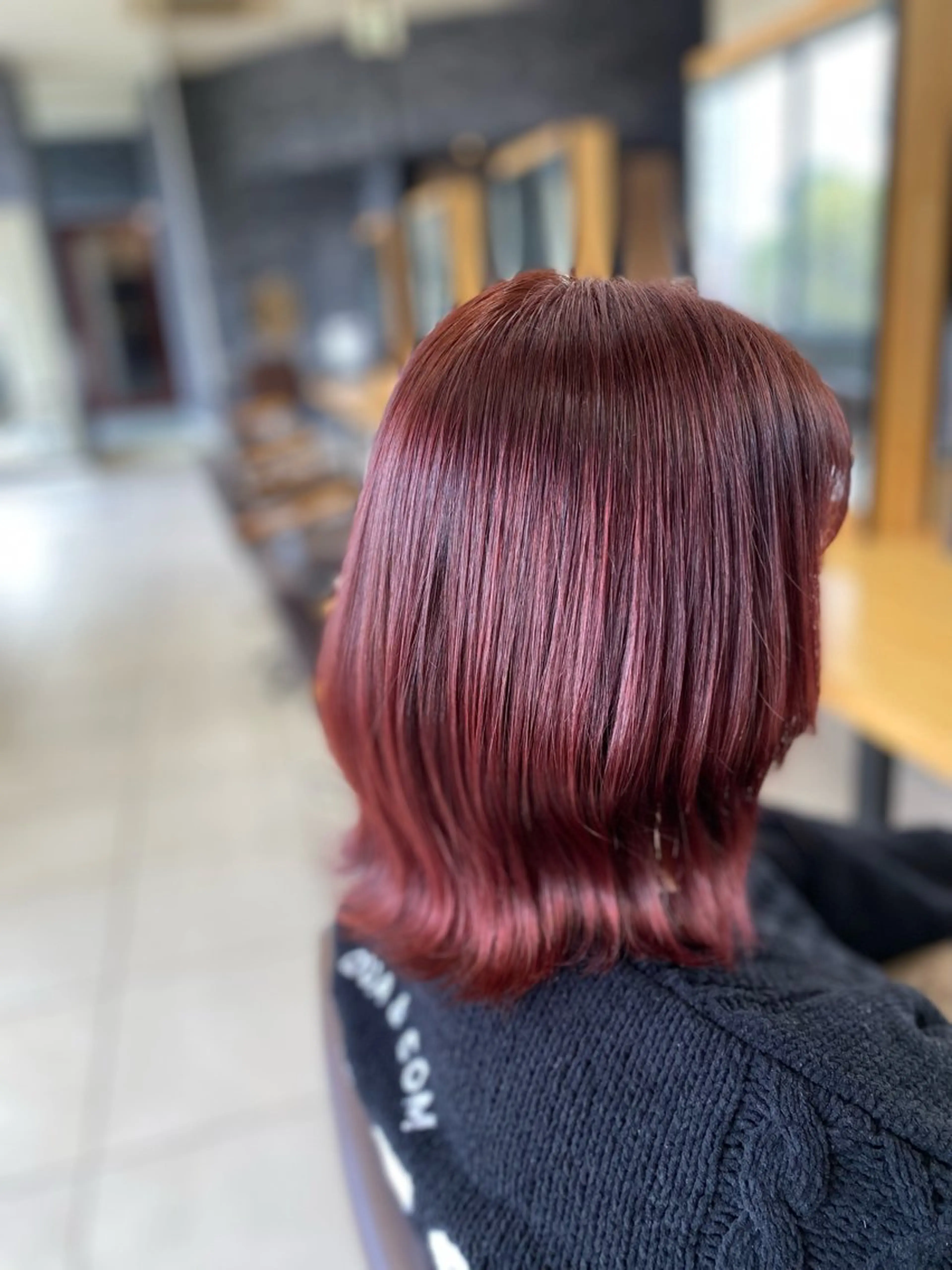 ミディアム カラー 🪼かえで🪼臼井 髪質改善/縮毛矯正のヘアスタイル