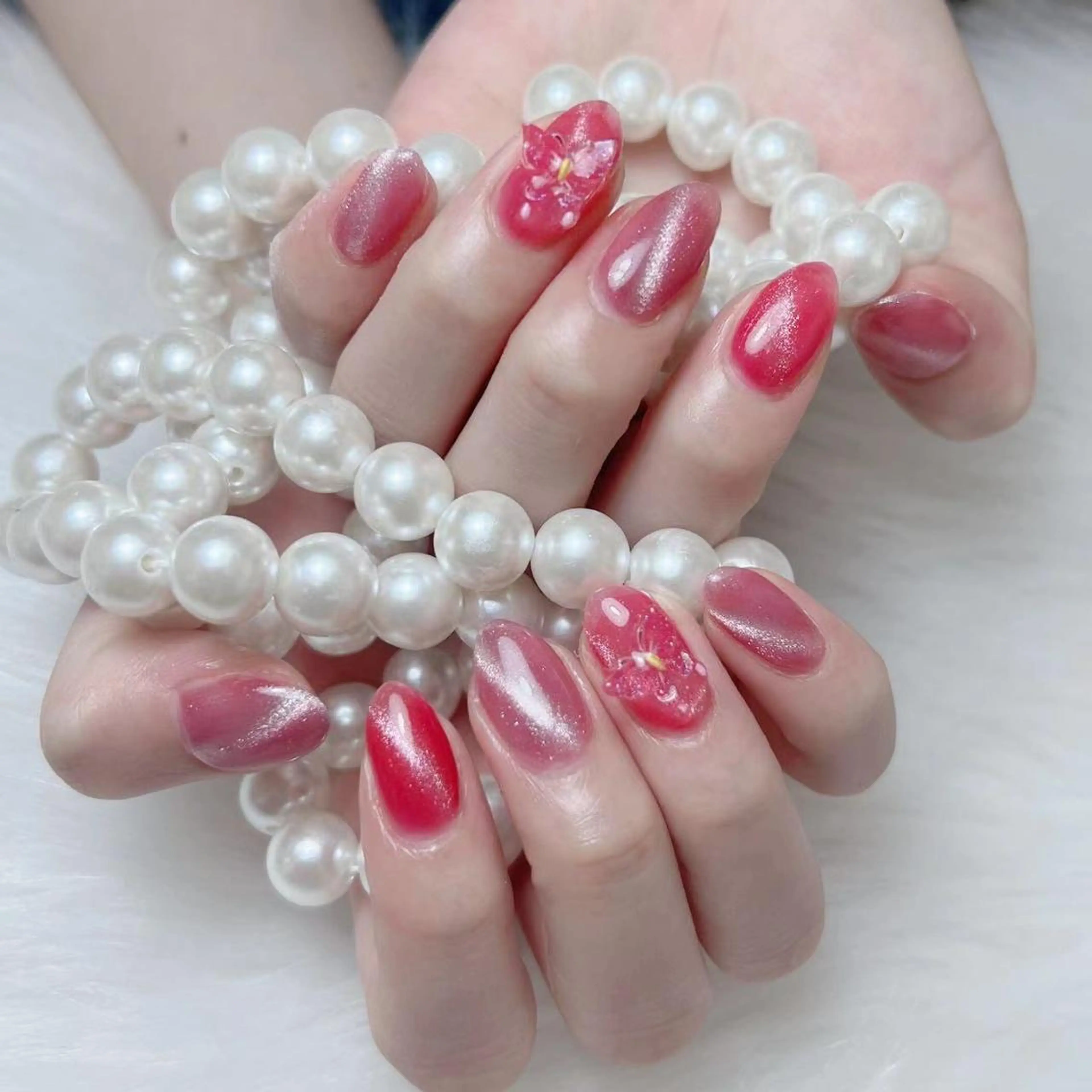 ネイル 持ち込み ハンドネイル ハンドケア Diamond 🚢のネイルデザイン