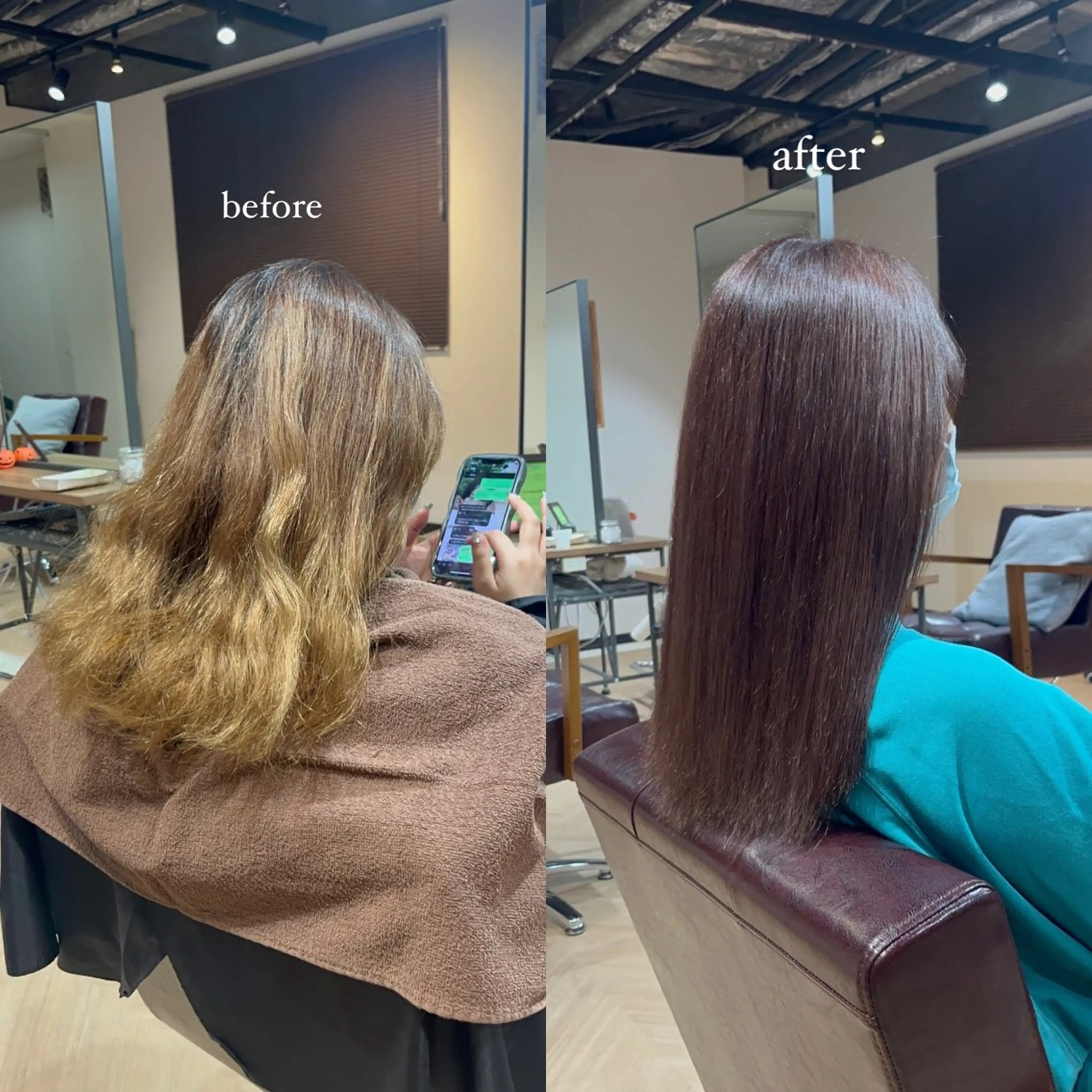 カラー BROOK.ブルック所属・奥野 涼香のヘアスタイル