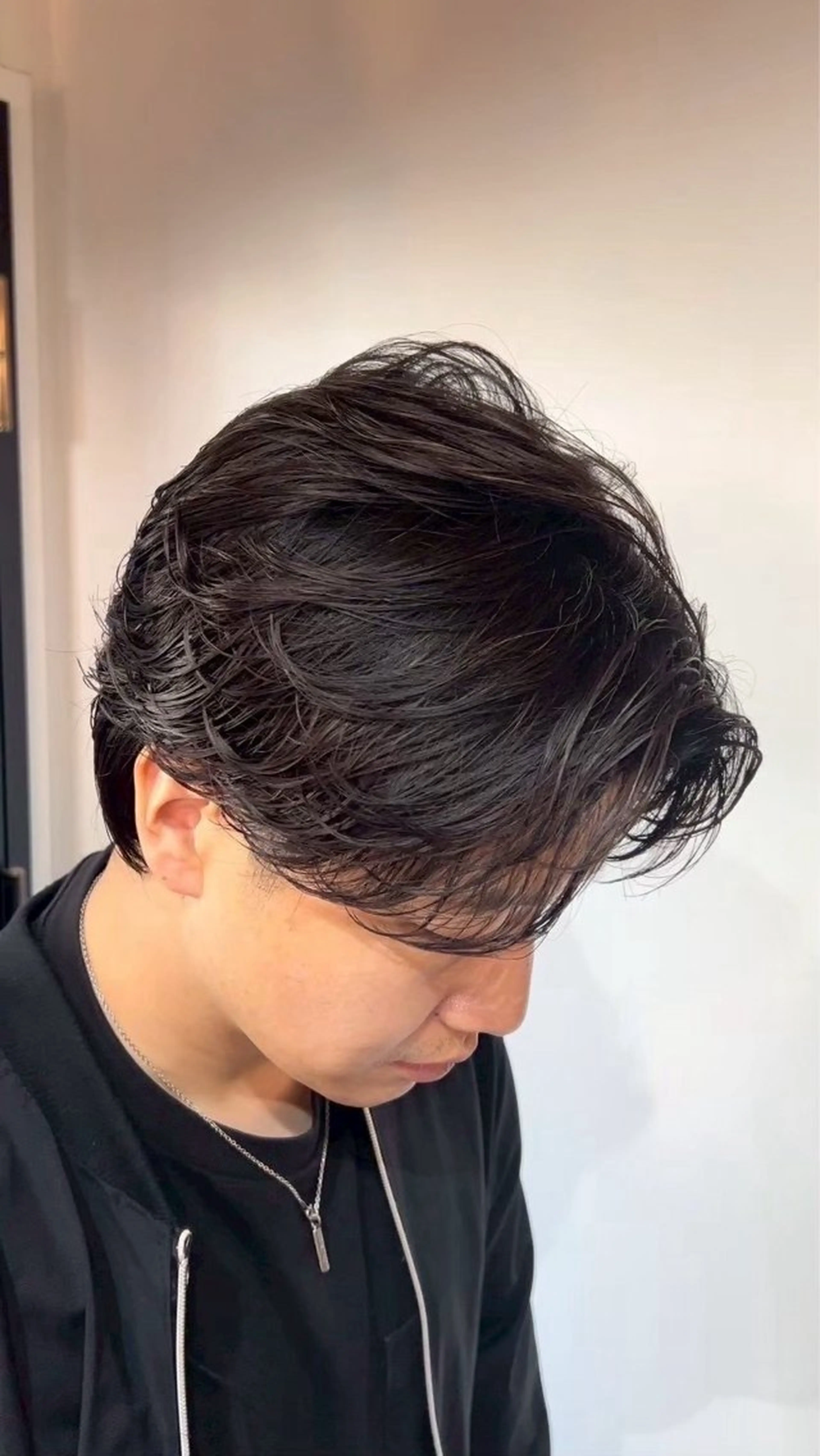 綺麗な毛流れでパーマ人気No1.✨似合わせメンズカット＋フェザーorニュアンスパーマ✨の写真