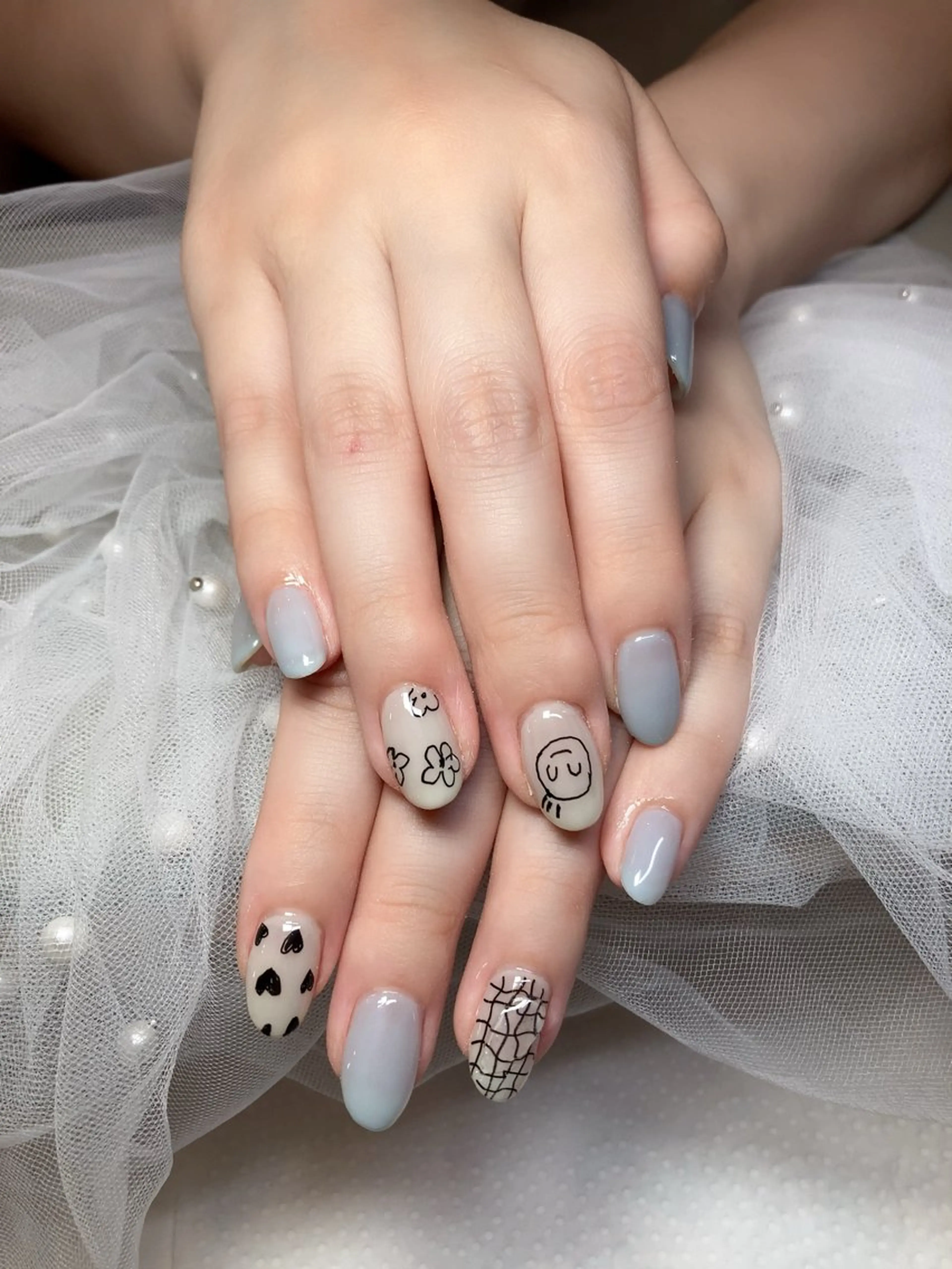 ネイル Fairyフェアリーネイルサロン所属・Nail Hibi サロンのネイルデザイン