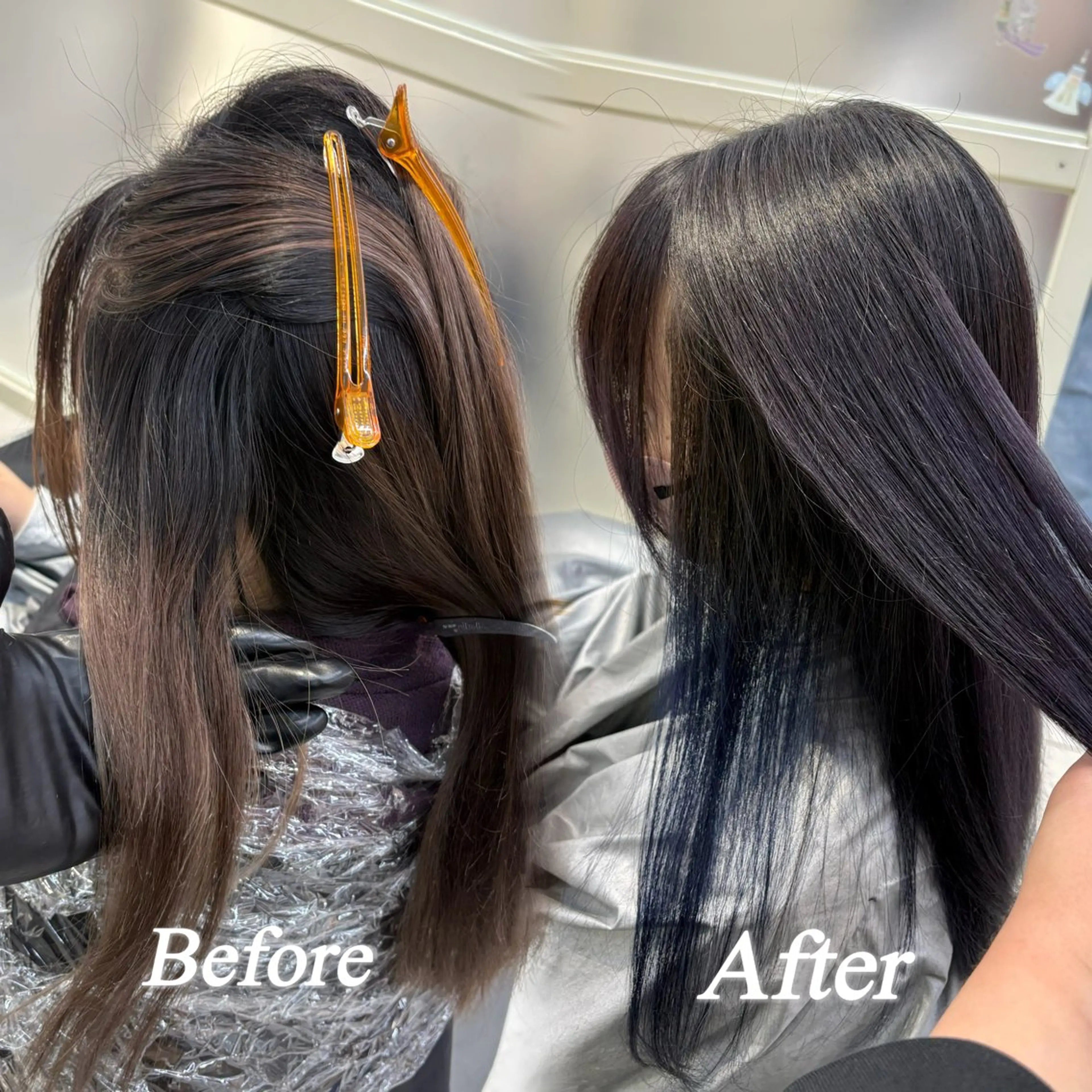 ヘアカラー トリートメント よねけん/美髪/艶髪 𝗰𝗼𝗹𝗼𝗿のヘアスタイル