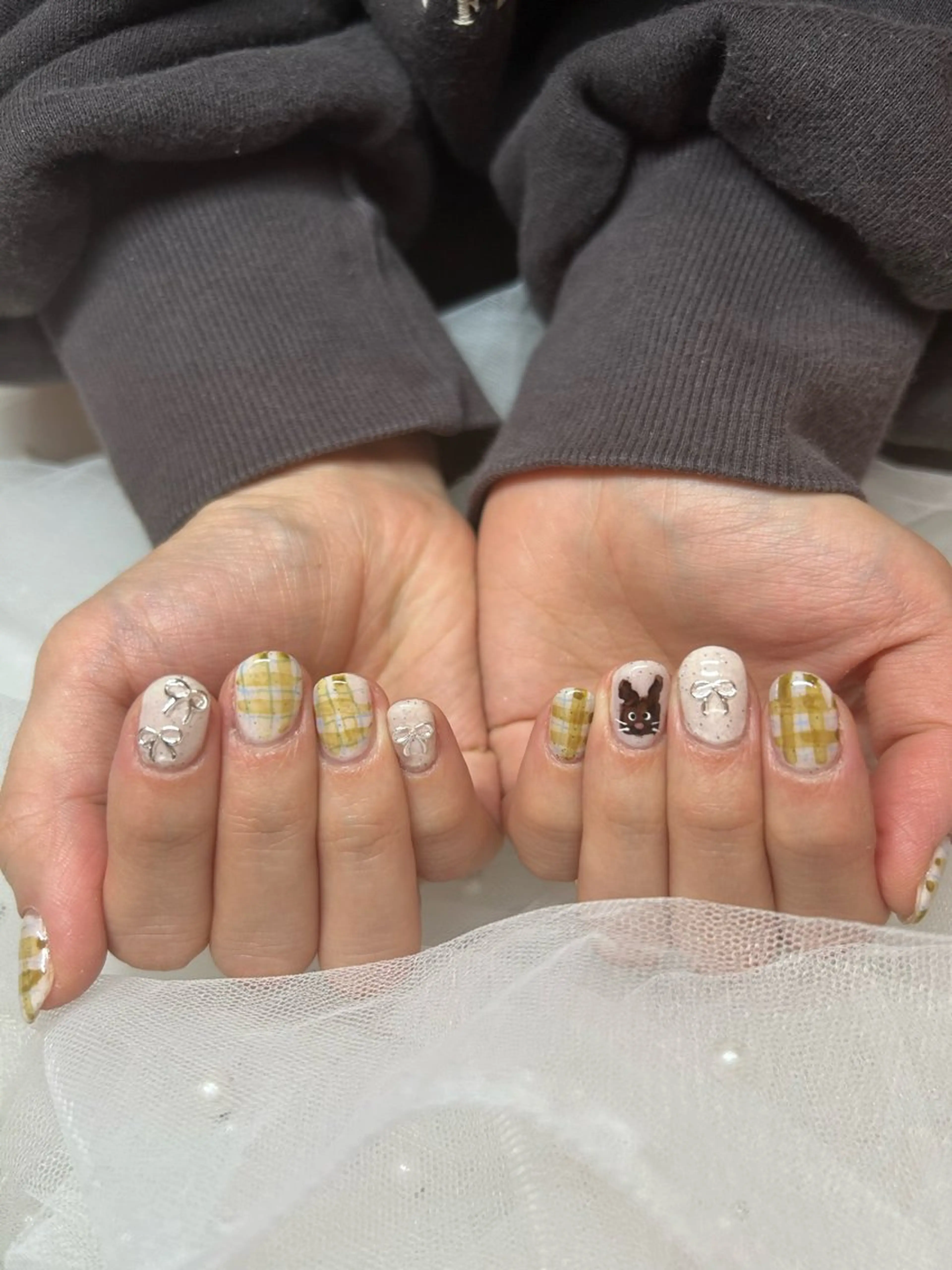 ネイル takara nail所属・takara射水高岡 マグネット韓国ポップのネイルデザイン