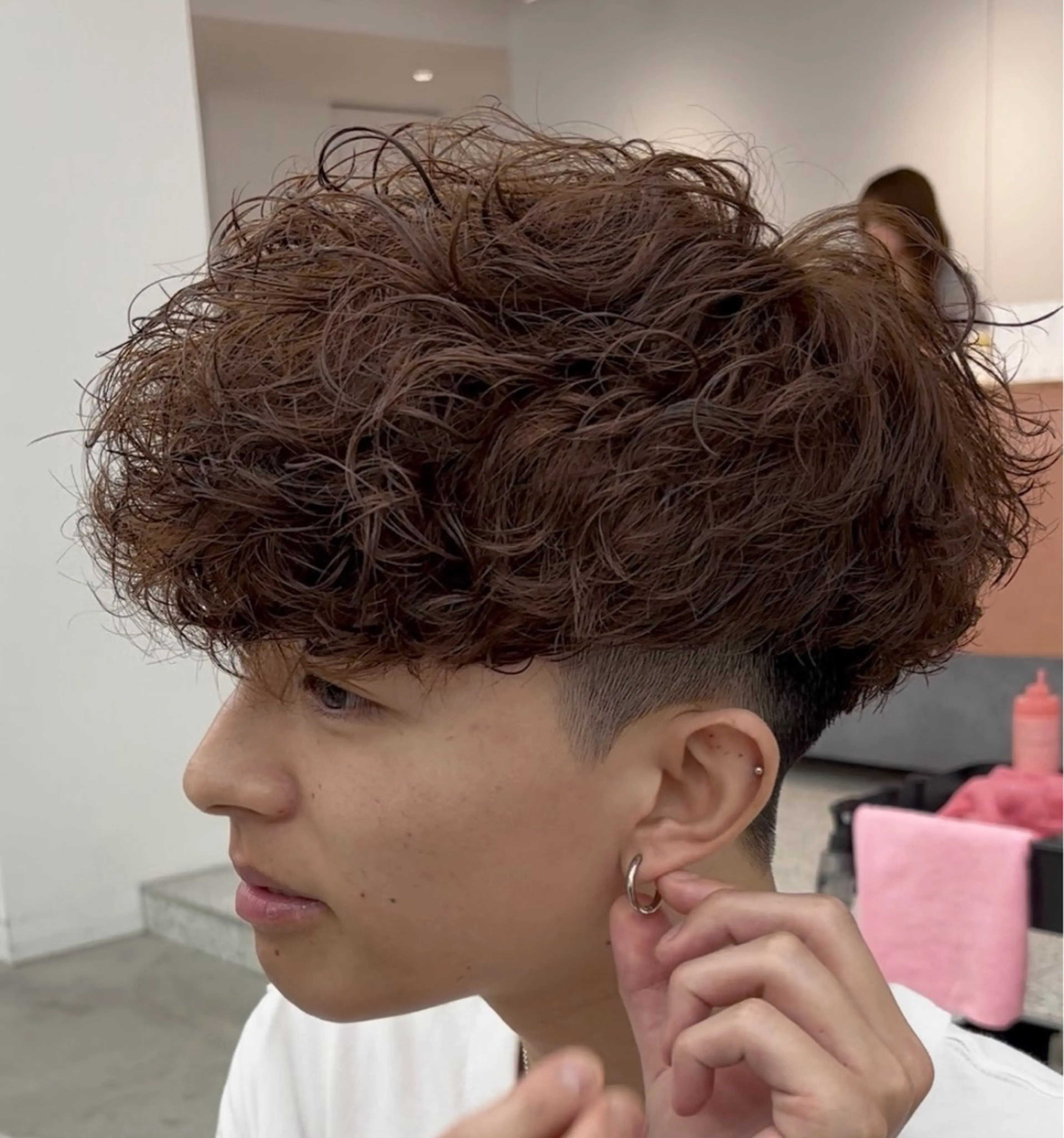 メンズカット+スペインカール+トリートメントの写真