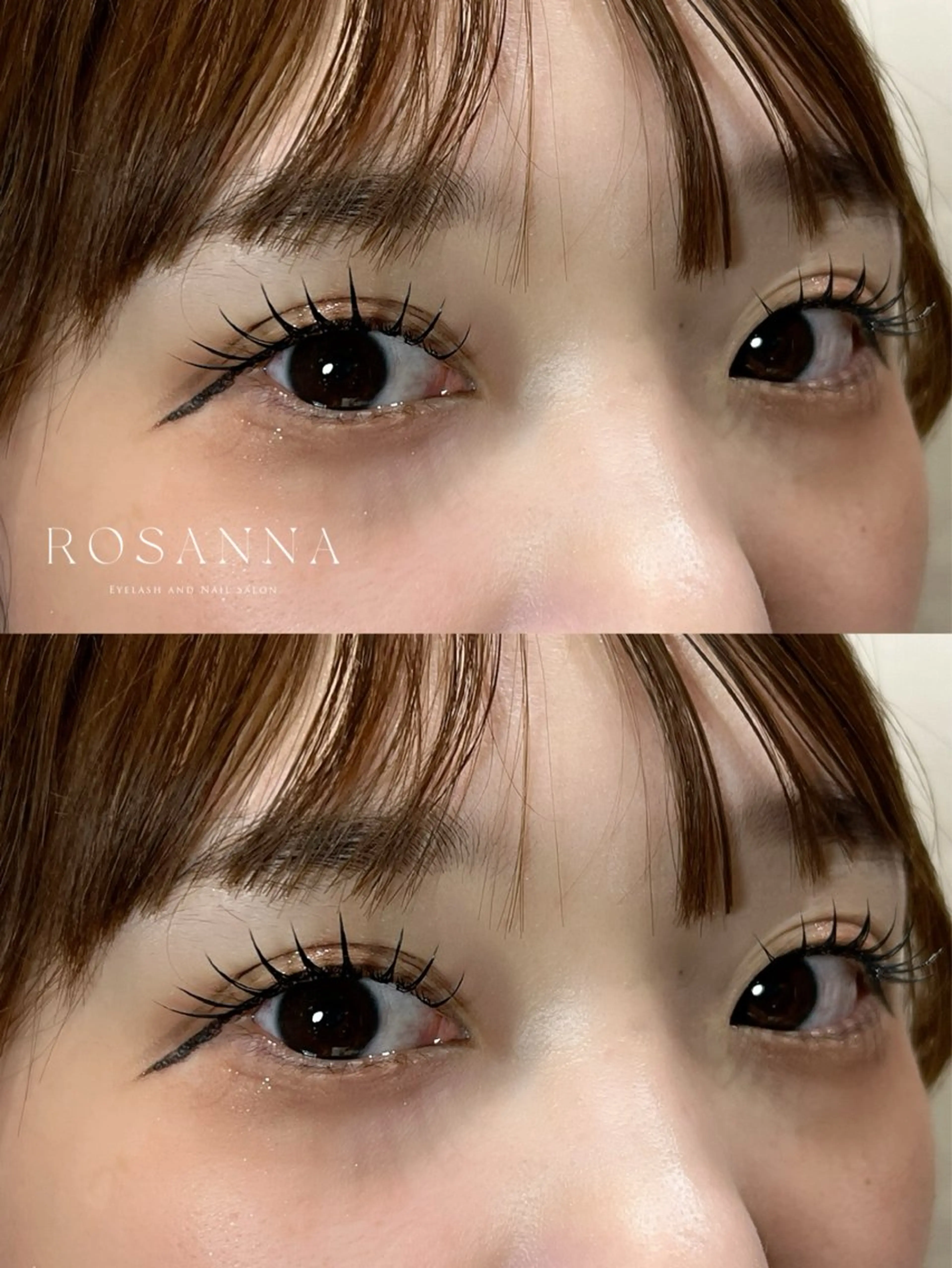 マツエク・マツパ ROSANNA Watanabeのマツエク・マツパデザイン