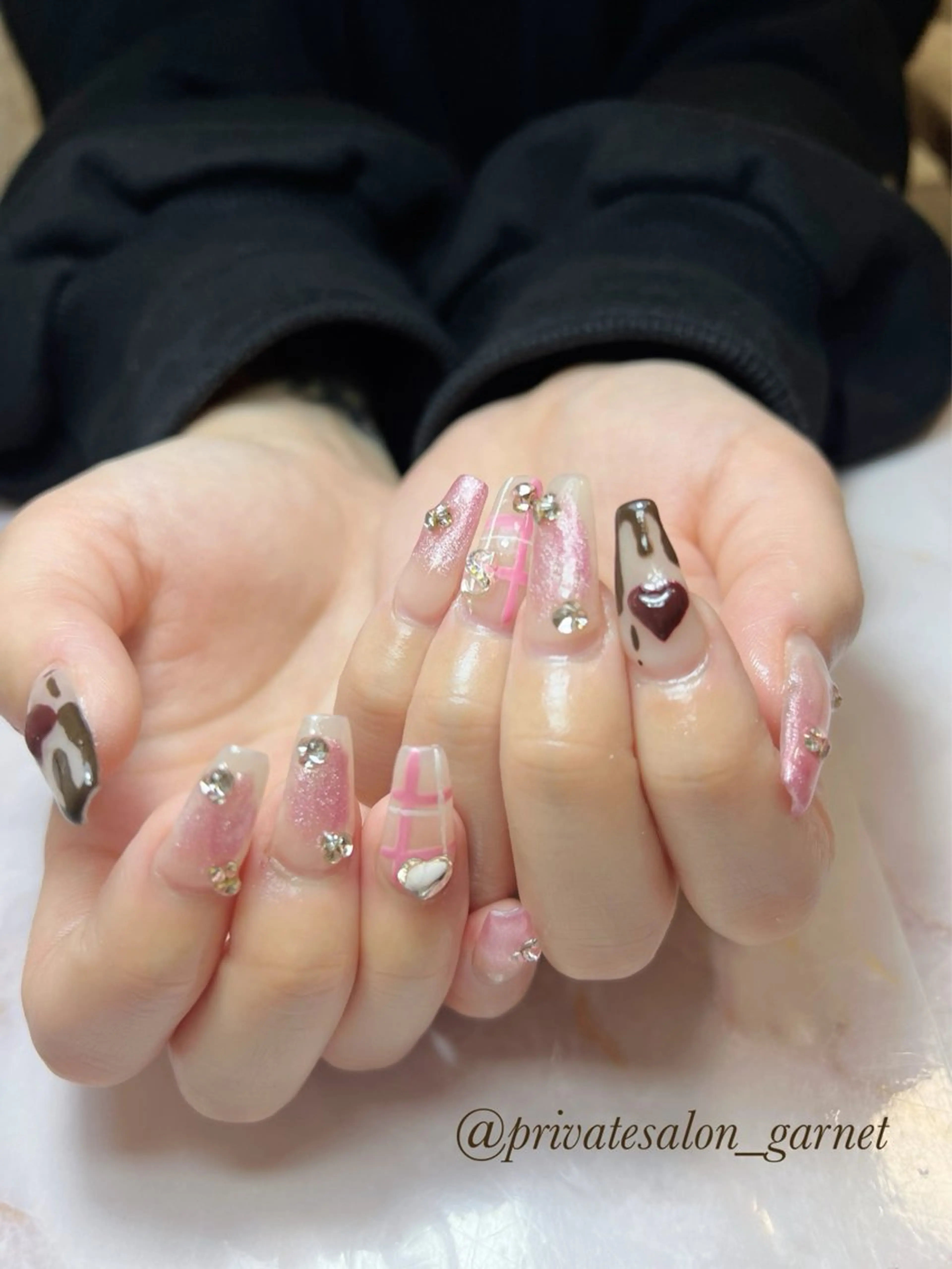 ネイル ハンドネイル Garnet nailのネイルデザイン