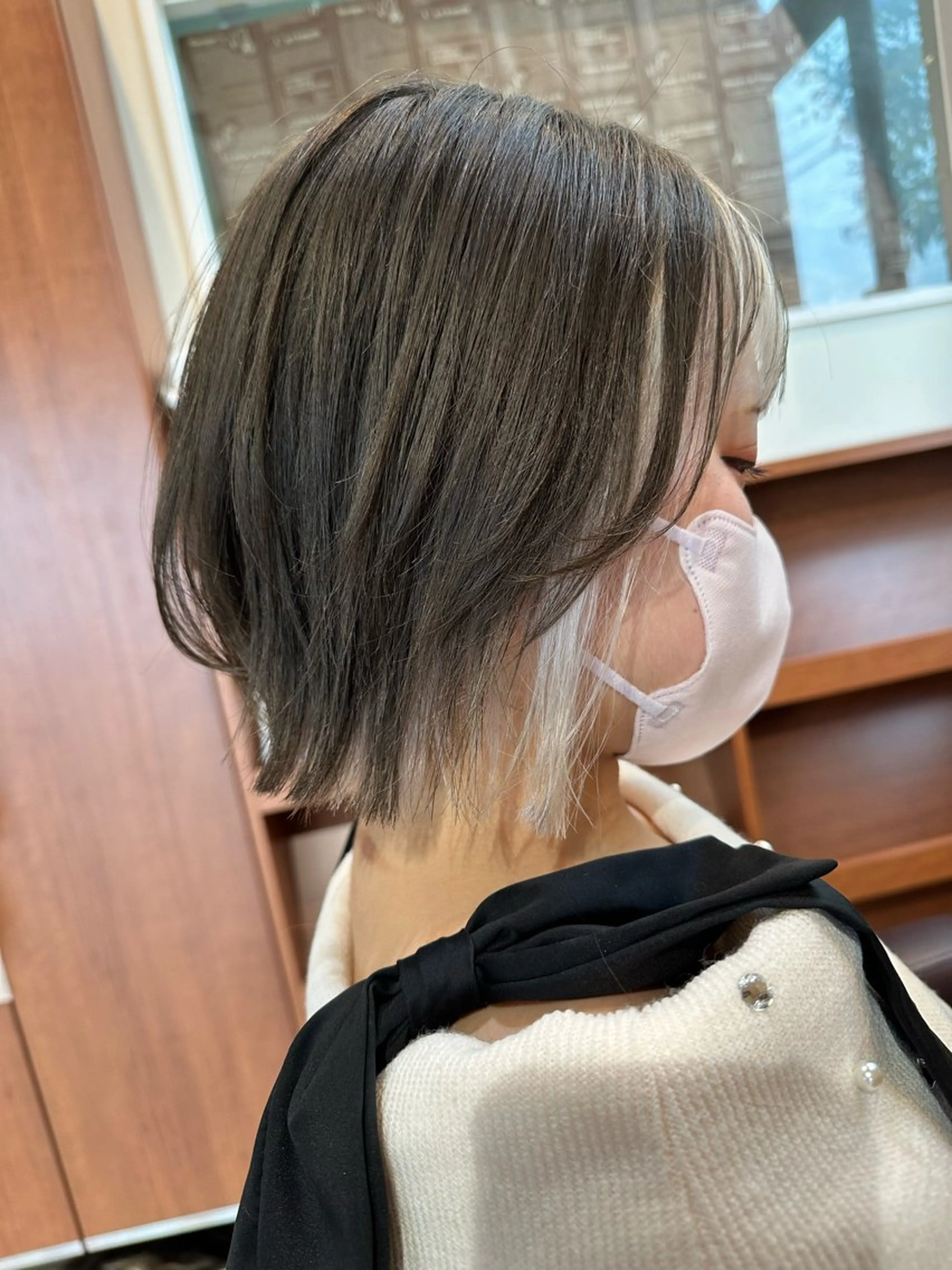 ショート カット ヘアカラー トリートメント レイフィールド鈴鹿所属・青山 祐一朗のヘアスタイル