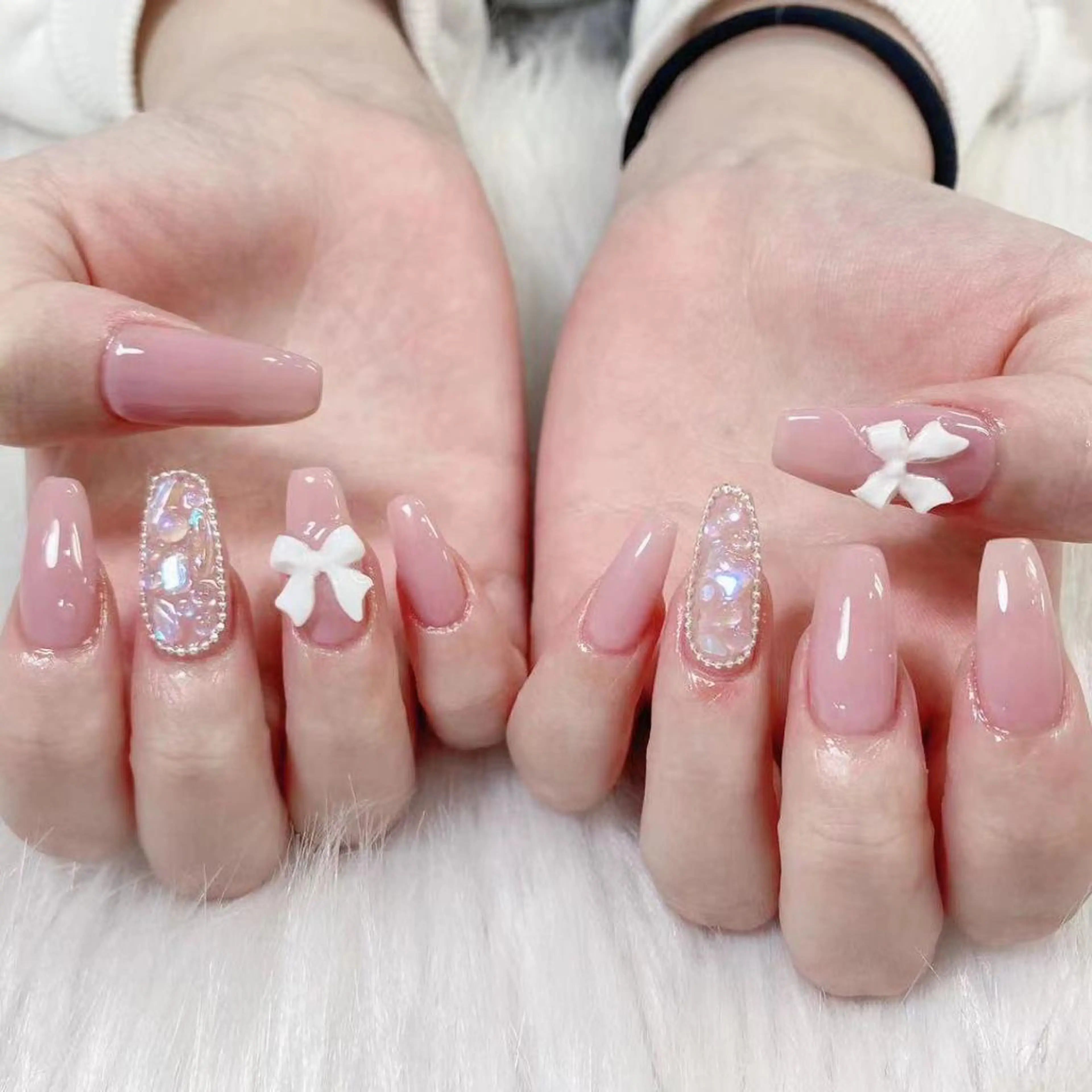 ネイル 持ち込み ハンドネイル ハンドケア Diamond 🚢のネイルデザイン