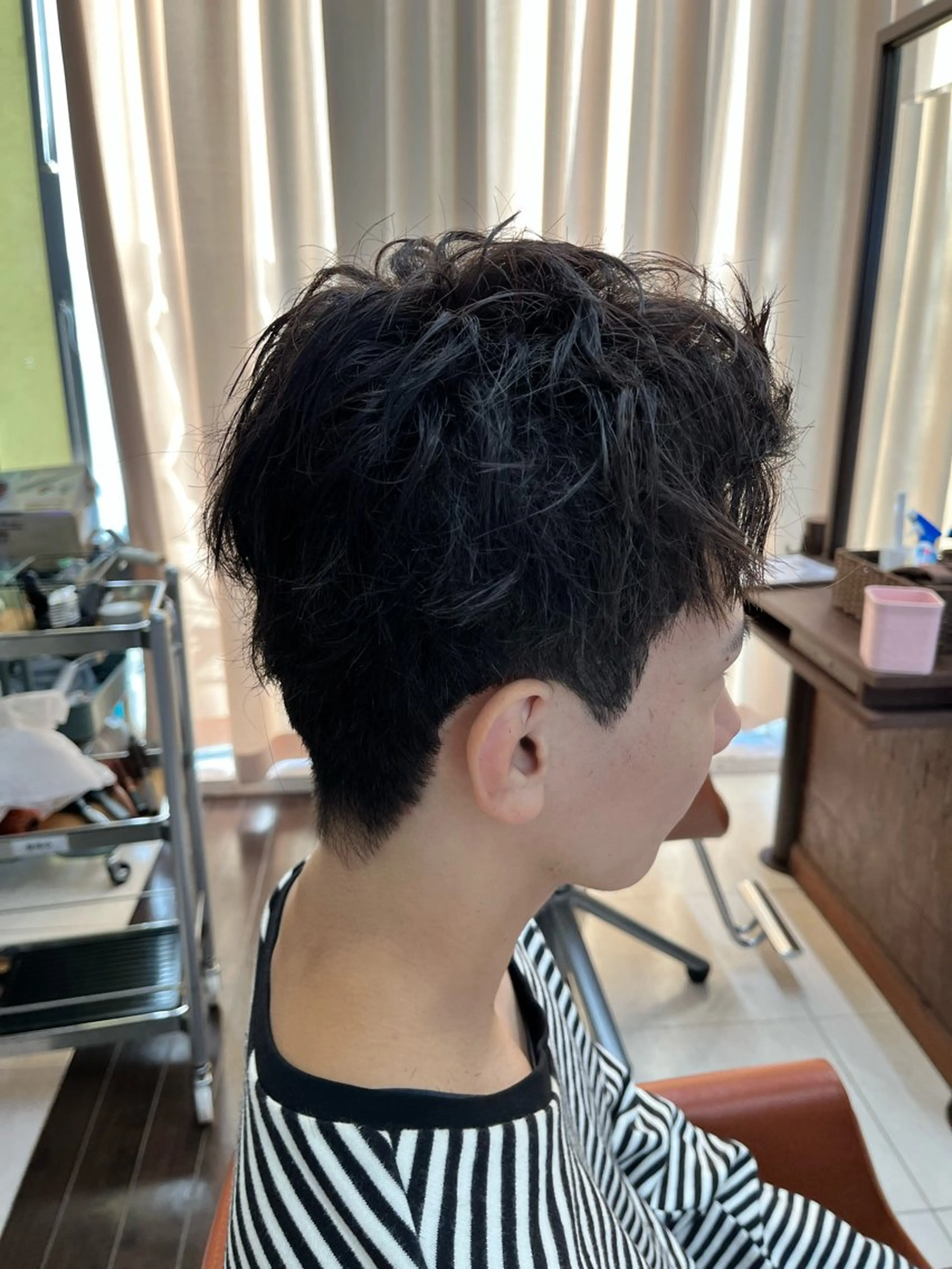 ショート メンズ スパイキーショート ショートヘア AROH  men's cut&men's perm 船橋店所属・🧊メンズ特化🧊 高木航希のヘアスタイル