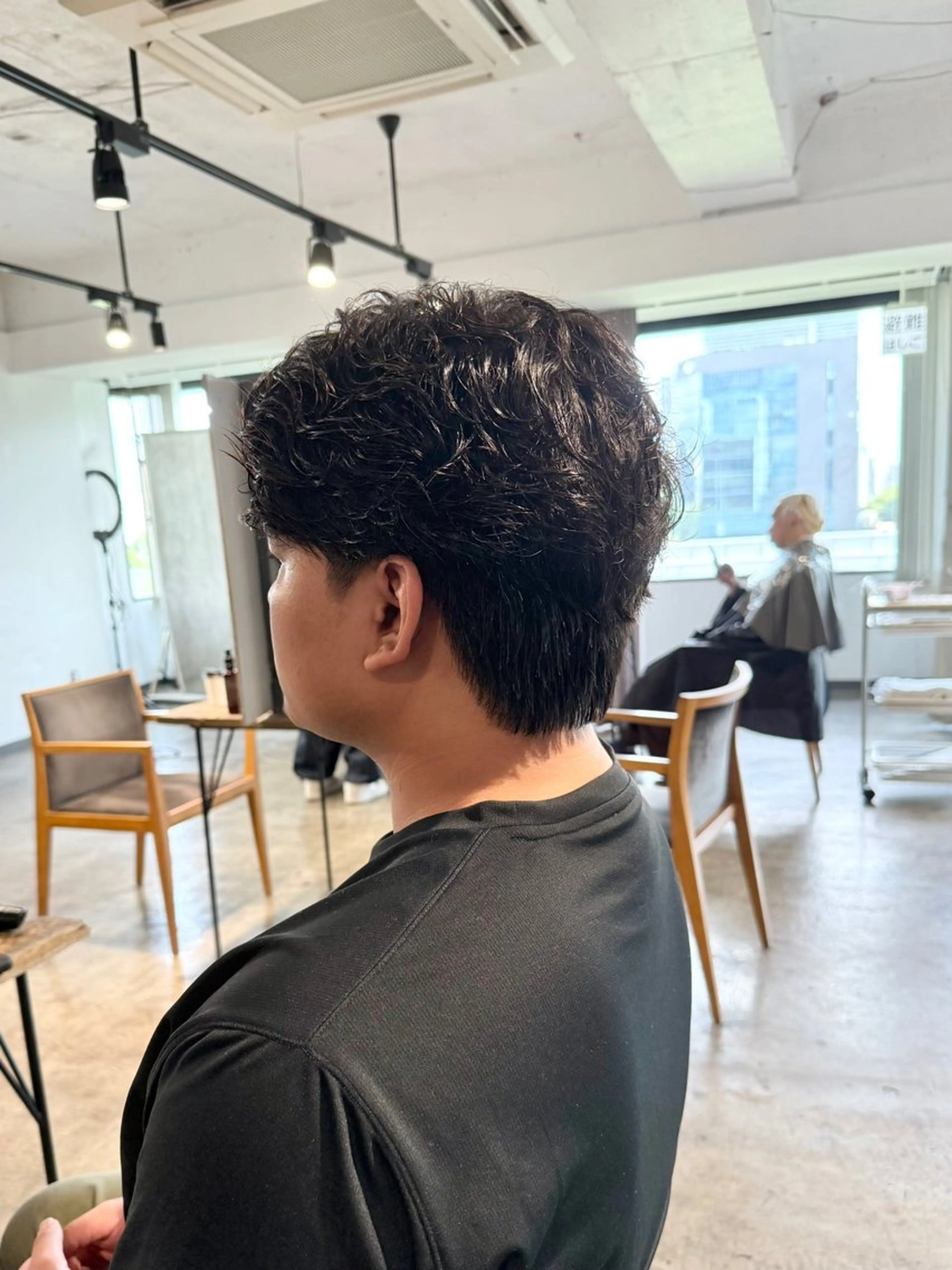 パーマ メンズ フェザーパーマ メンズパーマ カット パーマ トリートメント 骨格補正施術/メンズ 専門美容師/YUYAのヘアスタイル