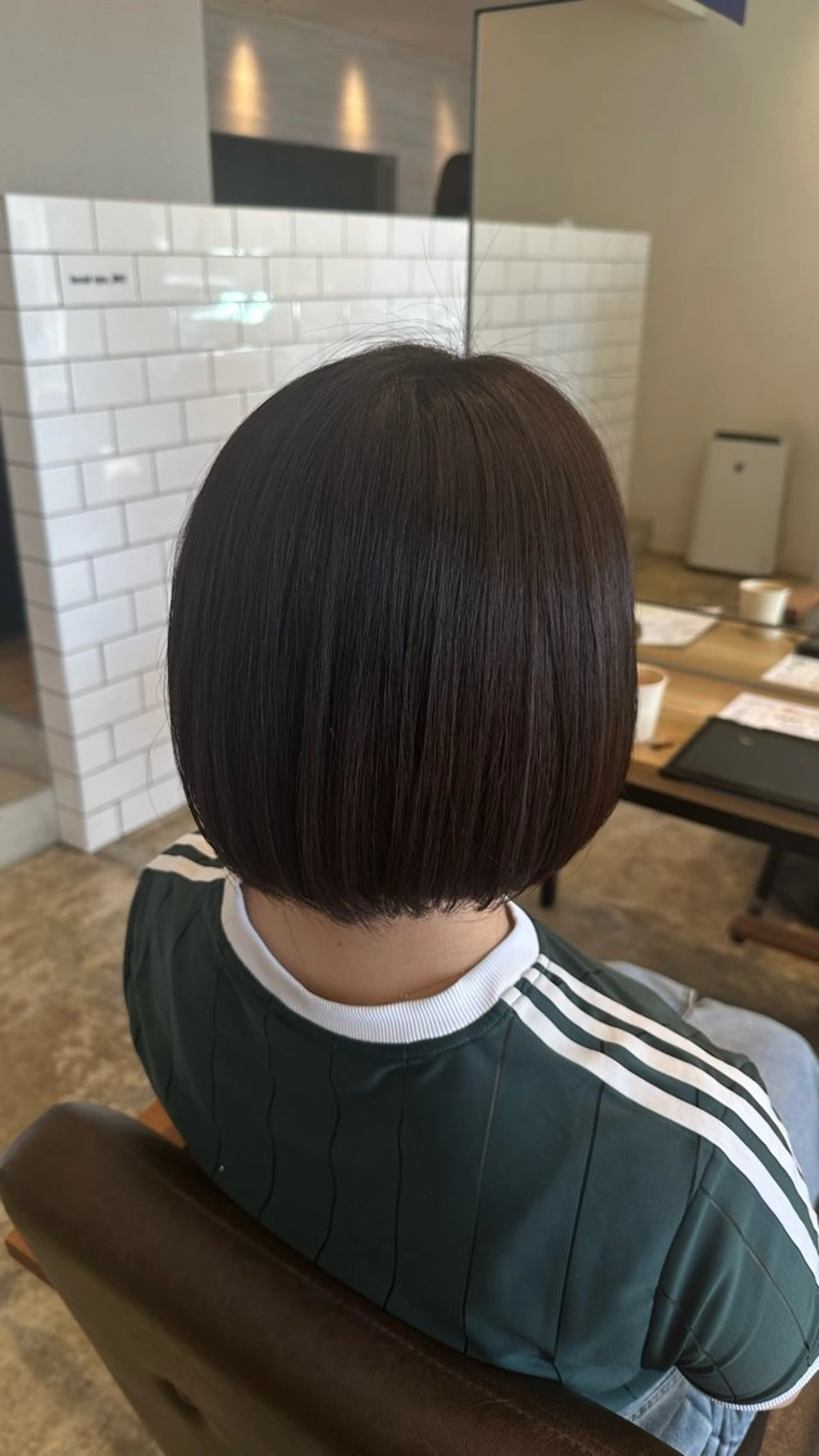 カラー 北川 ななのヘアスタイル