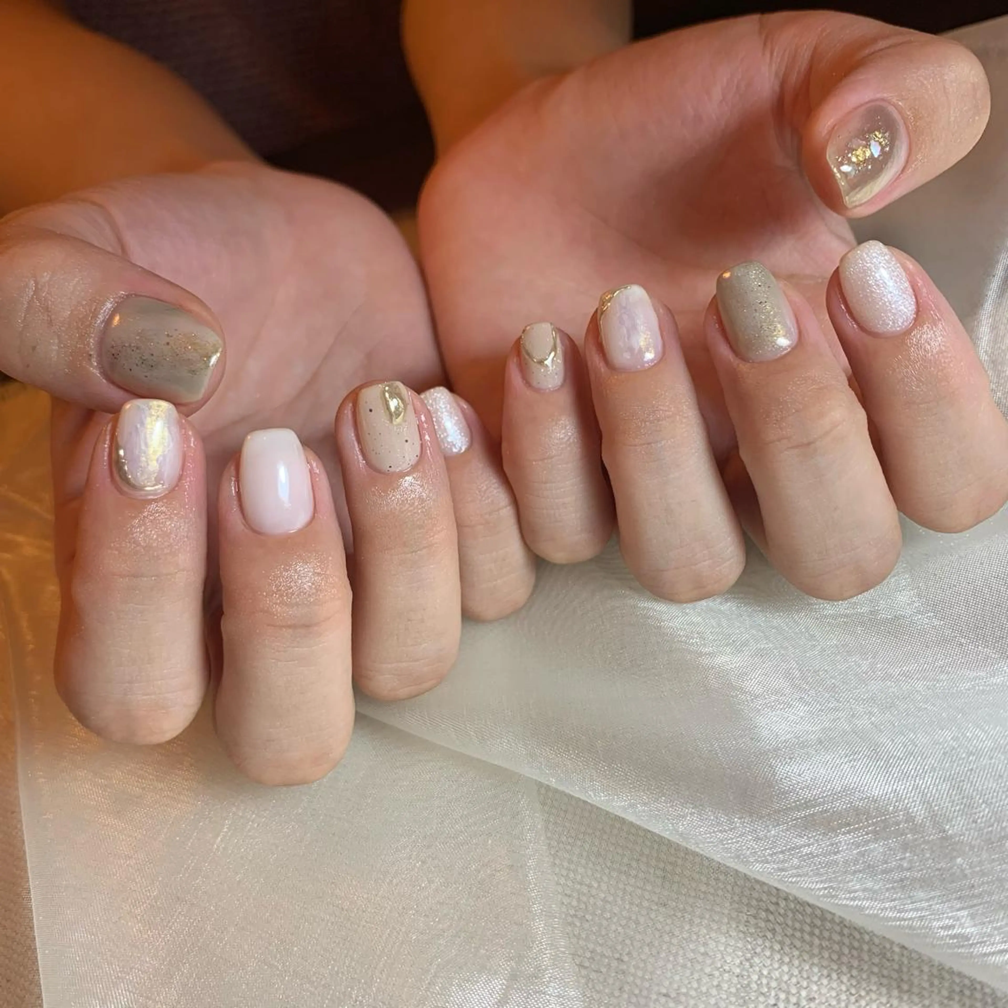 ネイル ハンドネイル repos~ルポ~所属・里見 麗のネイルデザイン