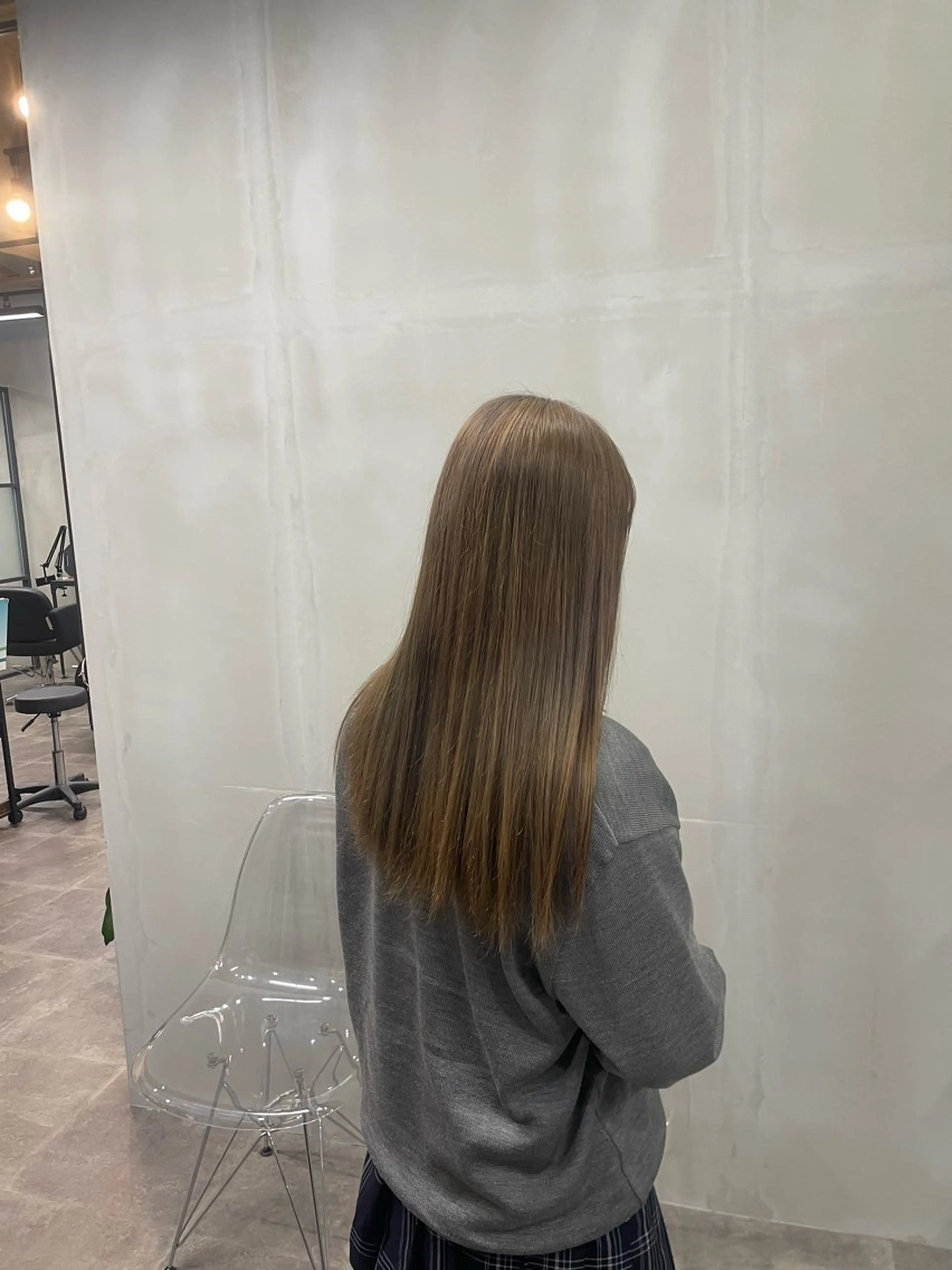 カラー ベージュカラー ブリーチ ケアブリーチ ヘアカラー トリートメント ユウ/ ALLEN hairのヘアスタイル