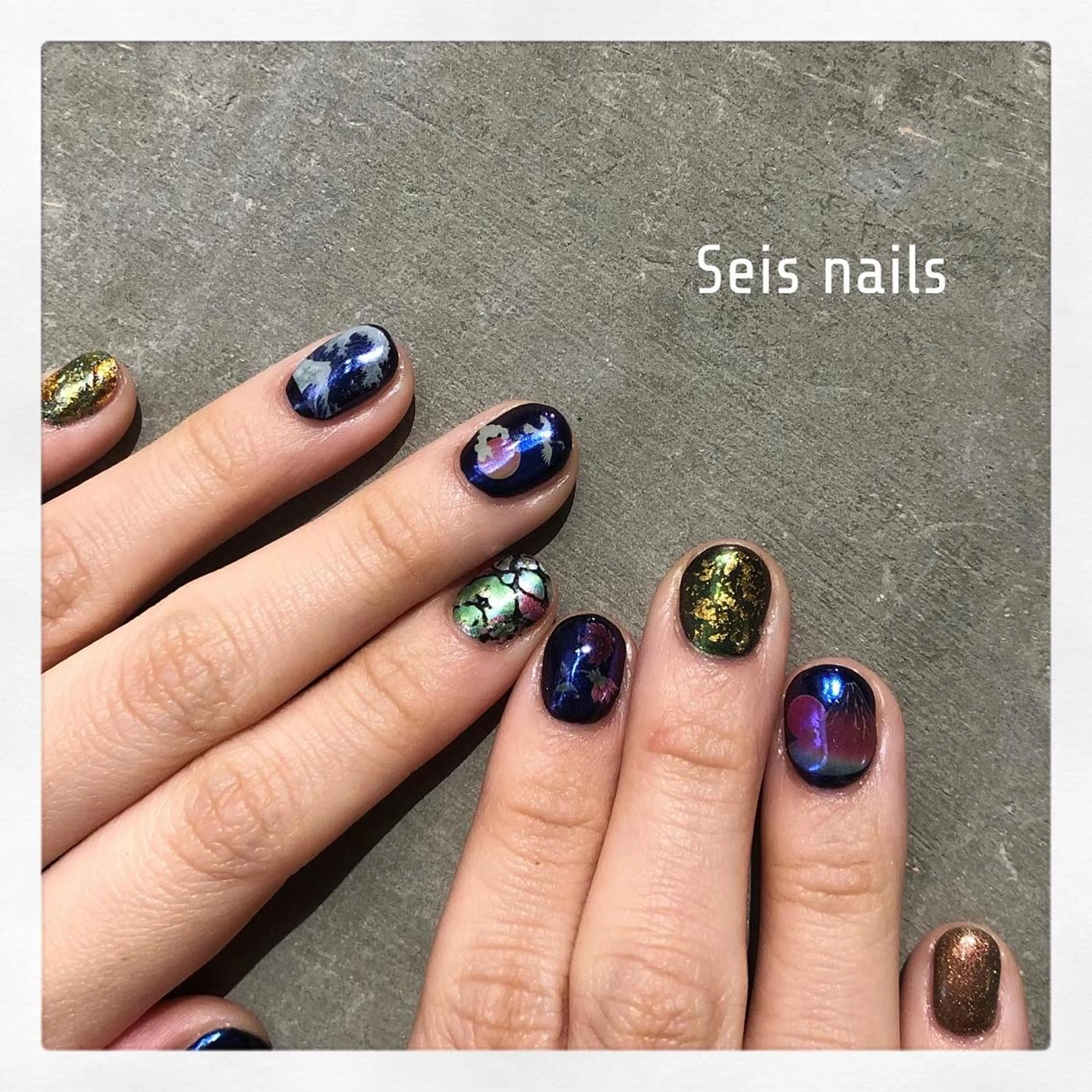 ネイル ハンドネイル Seis Shihoのネイルデザイン