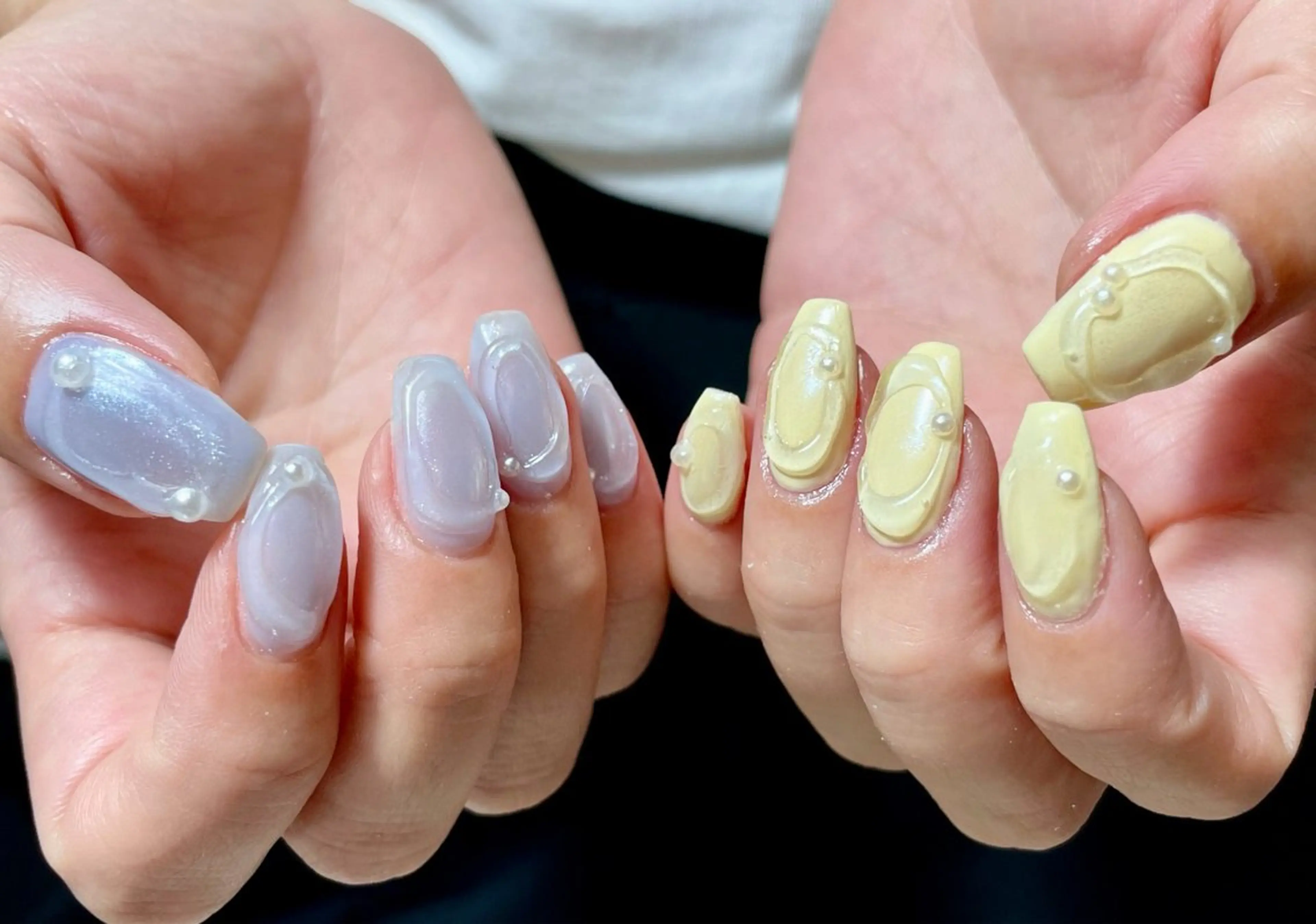 ネイル ハンドネイル ハンドケア 🍑 momo_nailのネイルデザイン