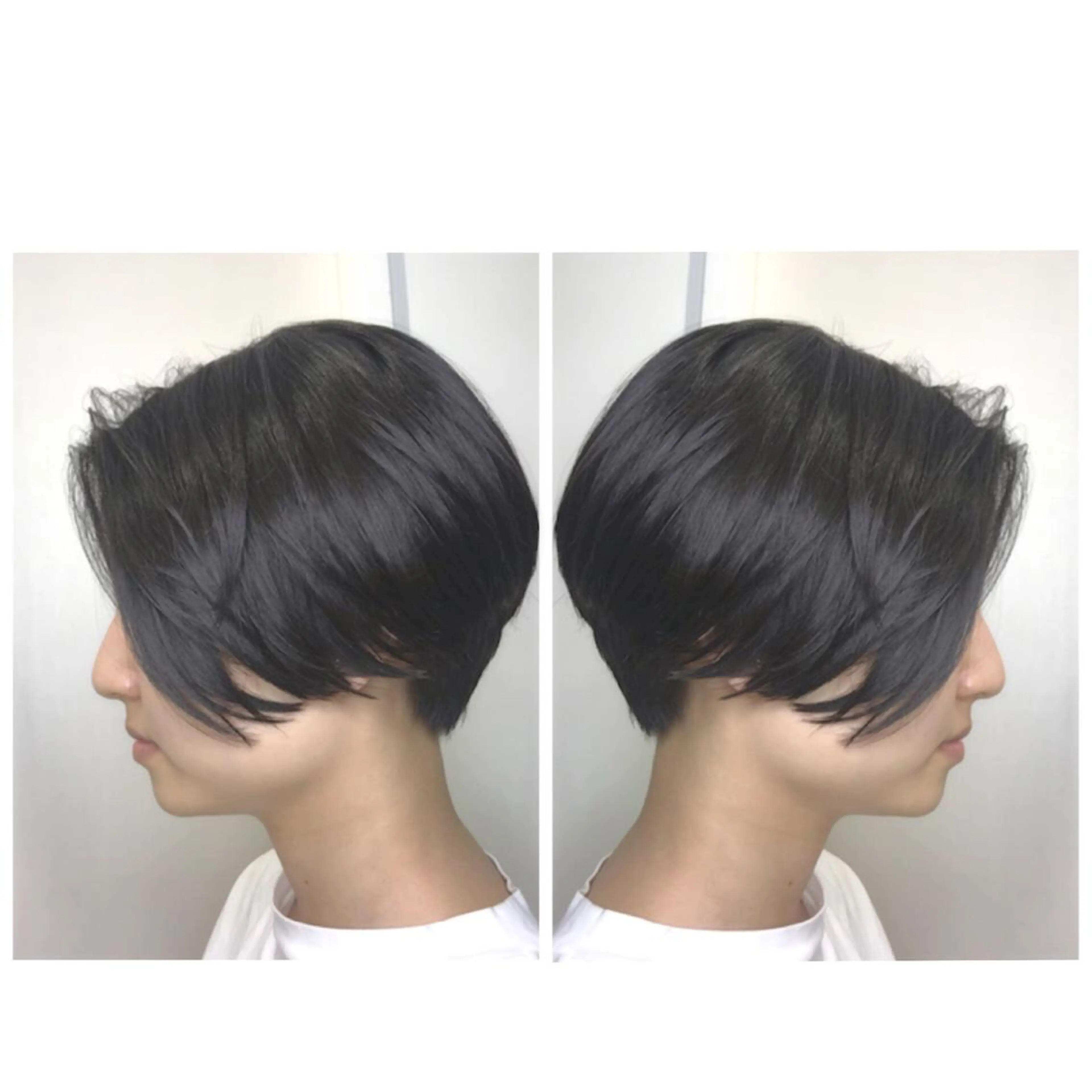 ショート ボブ 寺山 佳貴のヘアスタイル