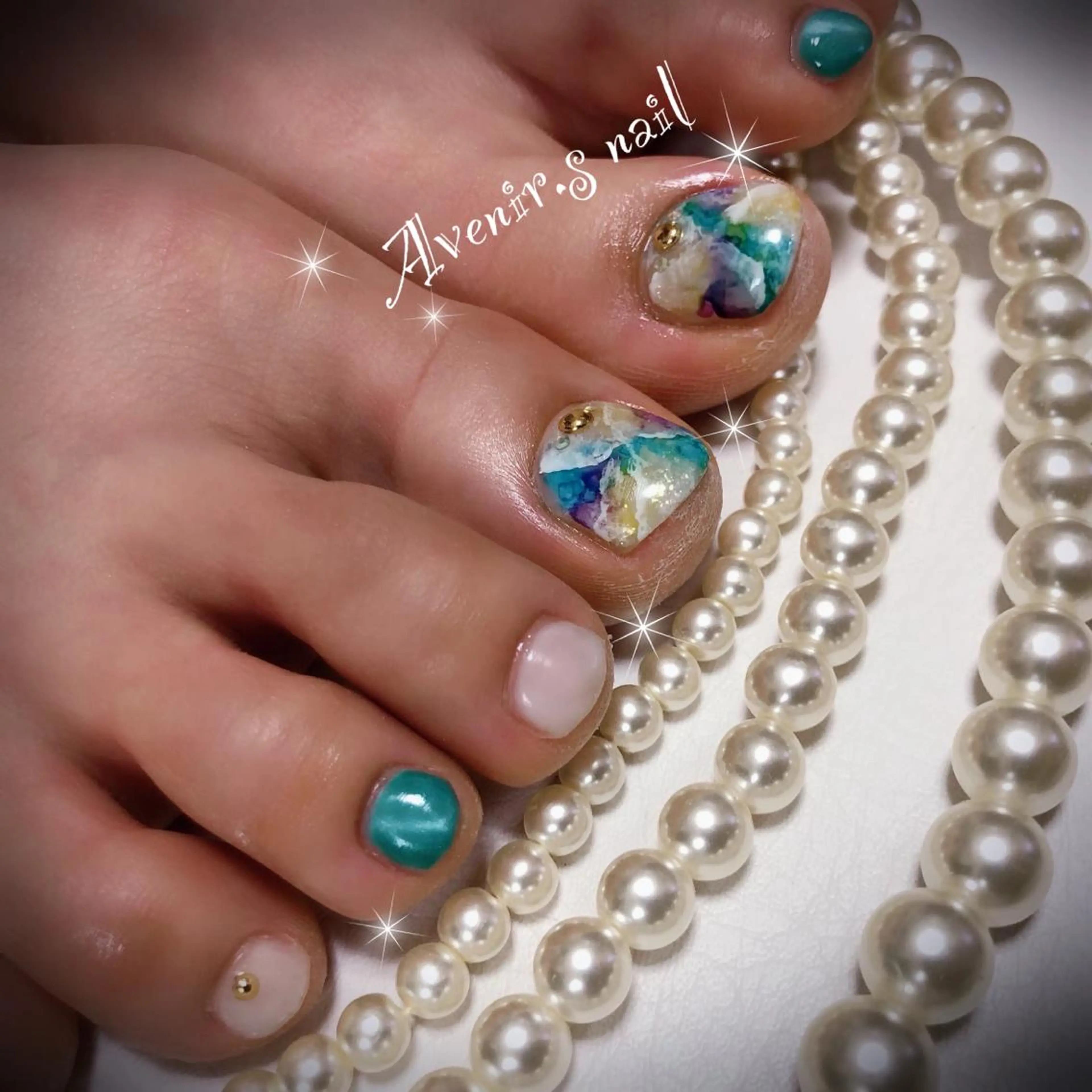 ネイル フットネイル Home Salon Avenir.のネイルデザイン