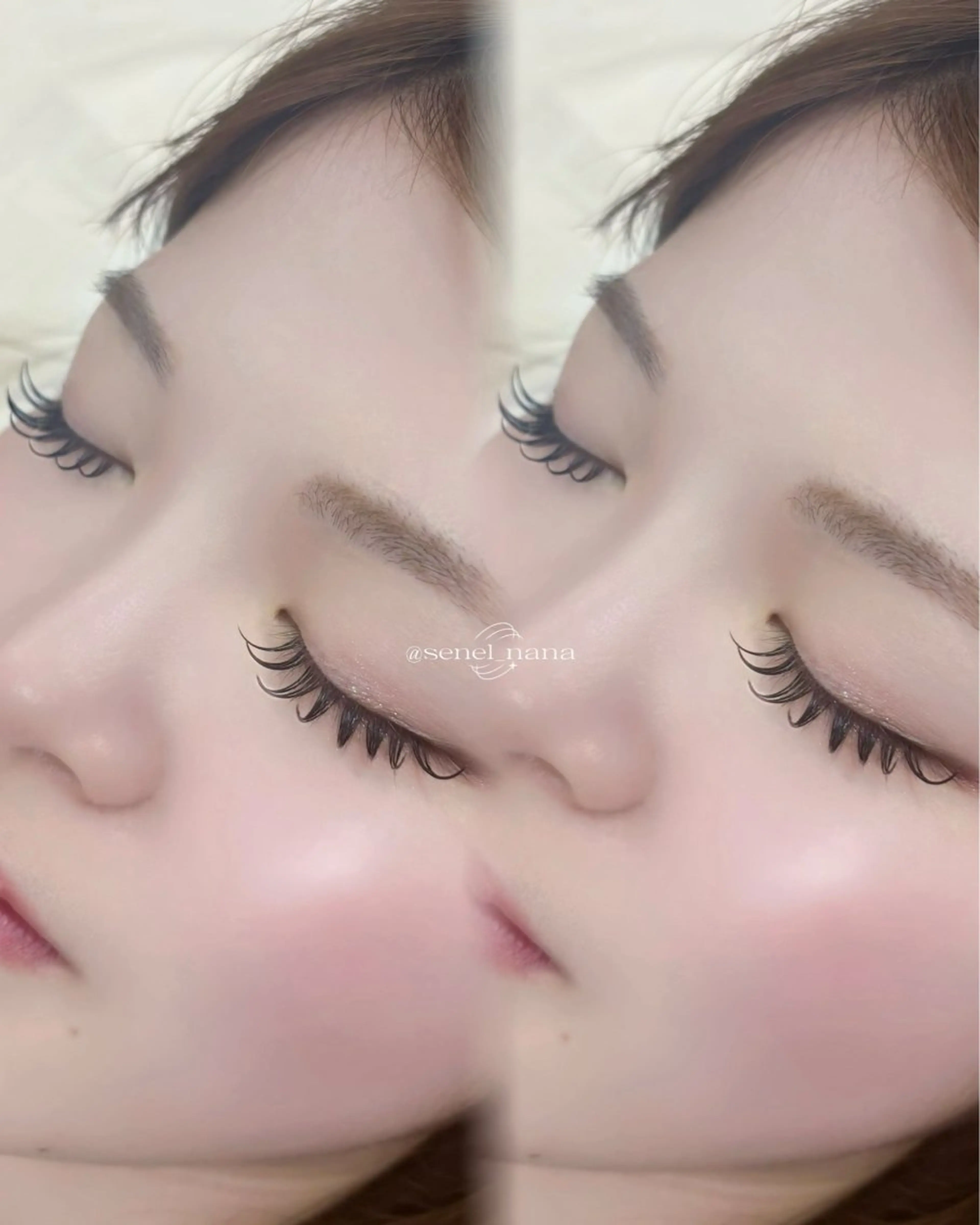 マツエク・マツパ milimili所属・𝐍𝐀𝐍𝐀 ⟡.·のマツエク・マツパデザイン