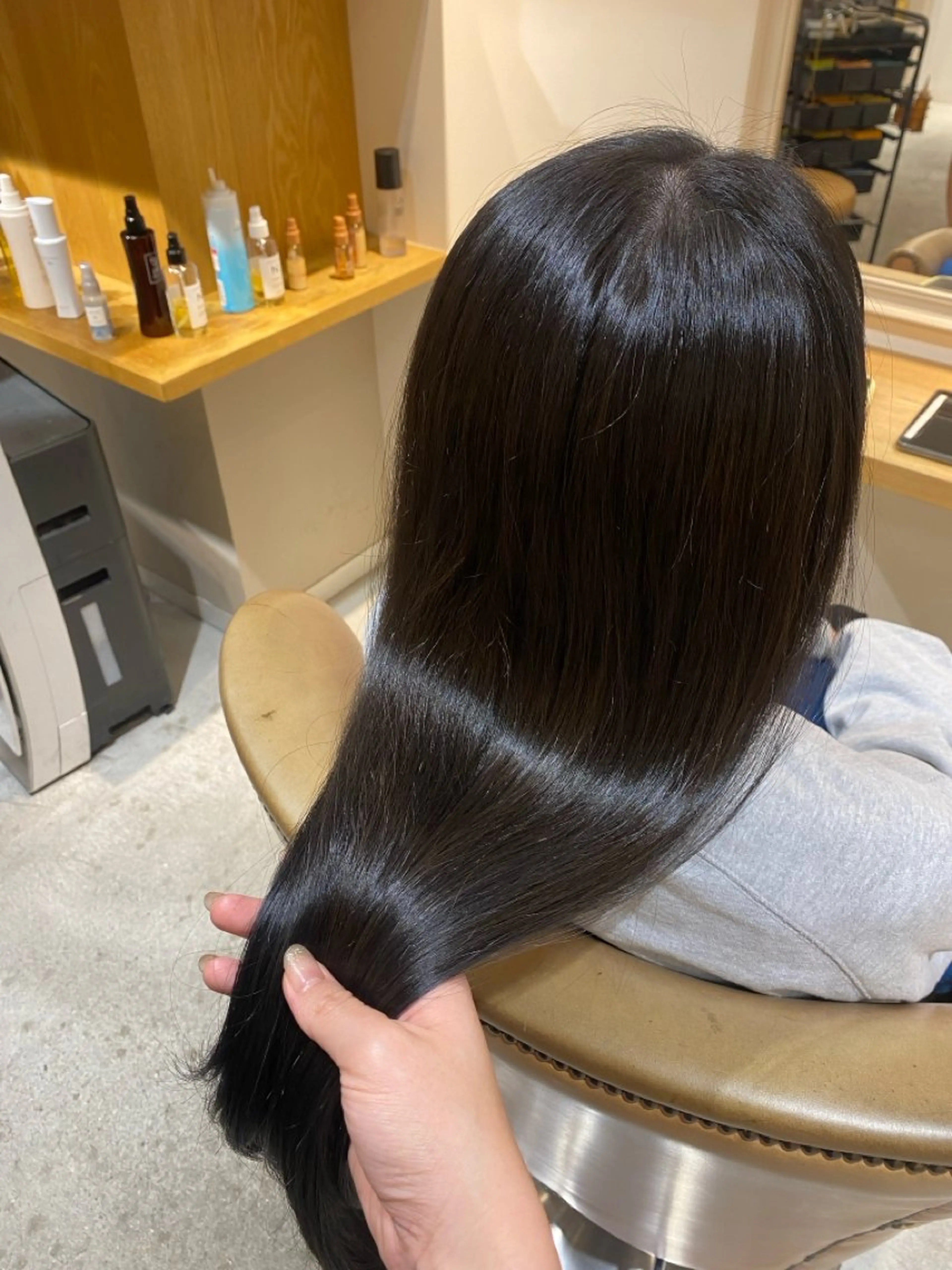 カラー ブラウンカラー 透明感カラー ダークブラウン ヘアカラー 🌼ホシカワ ナナカ🌼のヘアスタイル