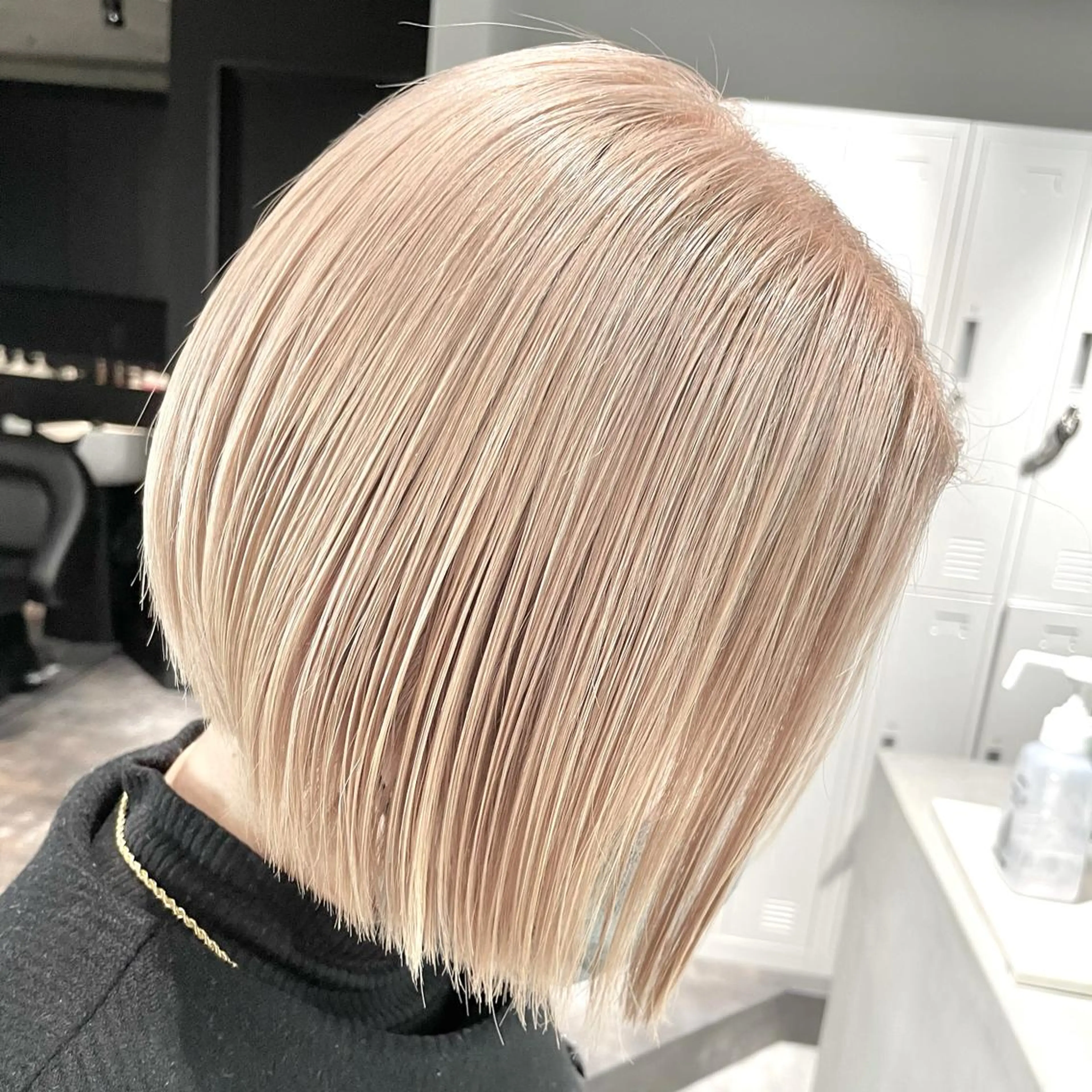 ショート カラー ハイトーンカラー ヘアカラー トリートメント MiL所属・✨ハイトーン✨ 濱田知孝のヘアスタイル