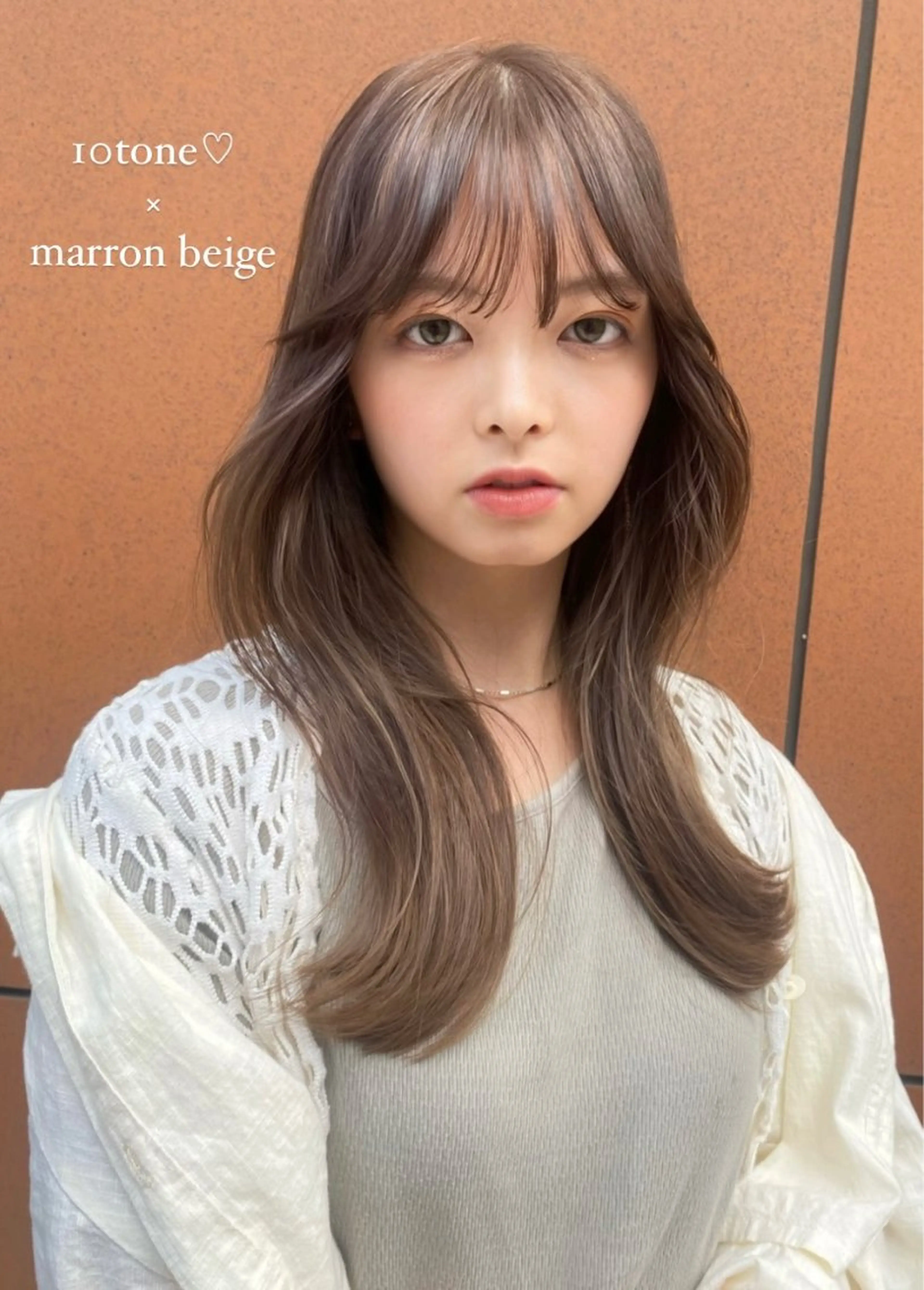 ロング AO所属・RISAKO 艶髪モテヘア🎀府中のヘアスタイル