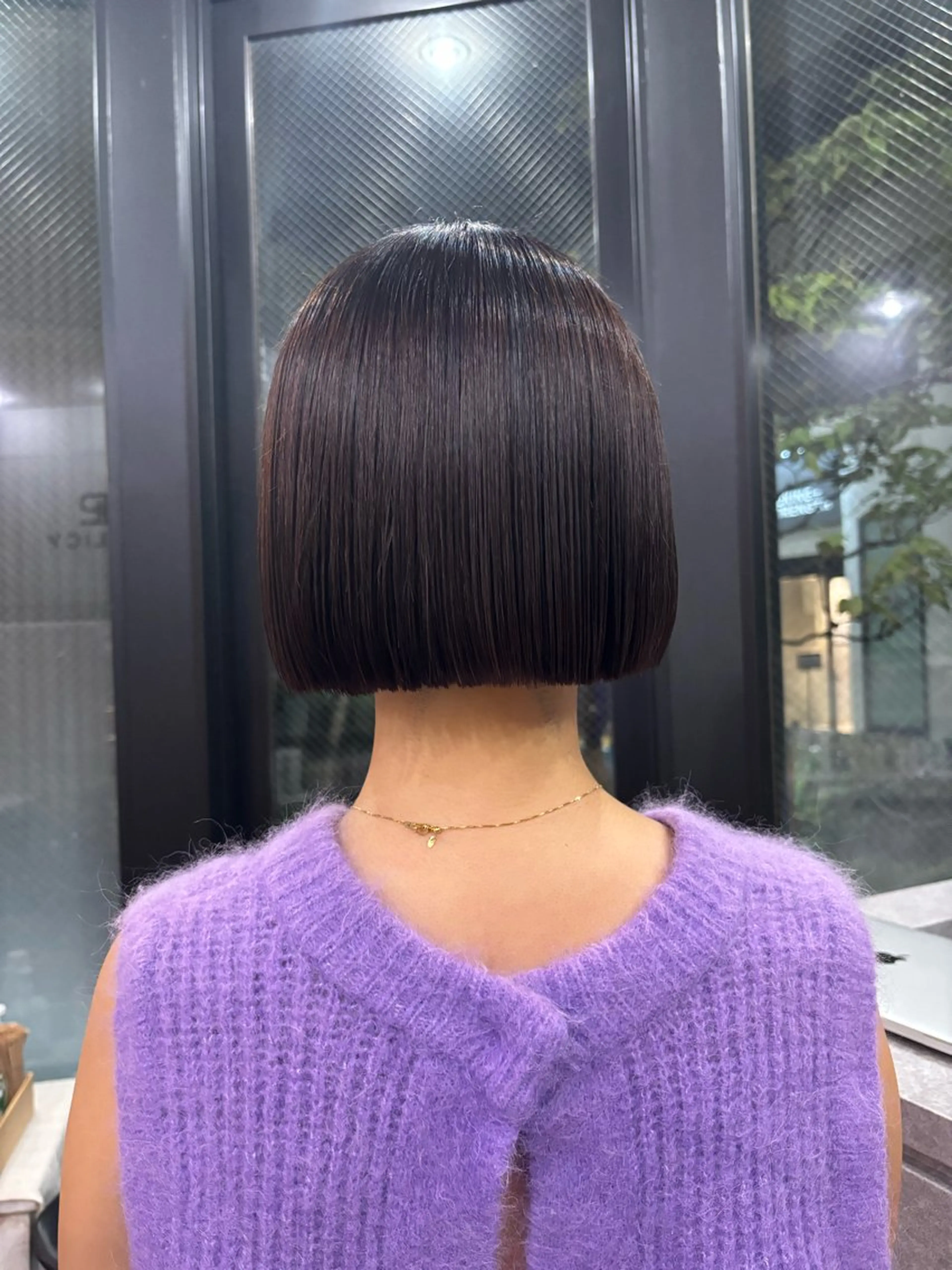 ショート パーマ ストレートパーマ カット 縮毛矯正 MINNANO所属・⚪️マナエ⚪️ ／学芸大学のヘアスタイル