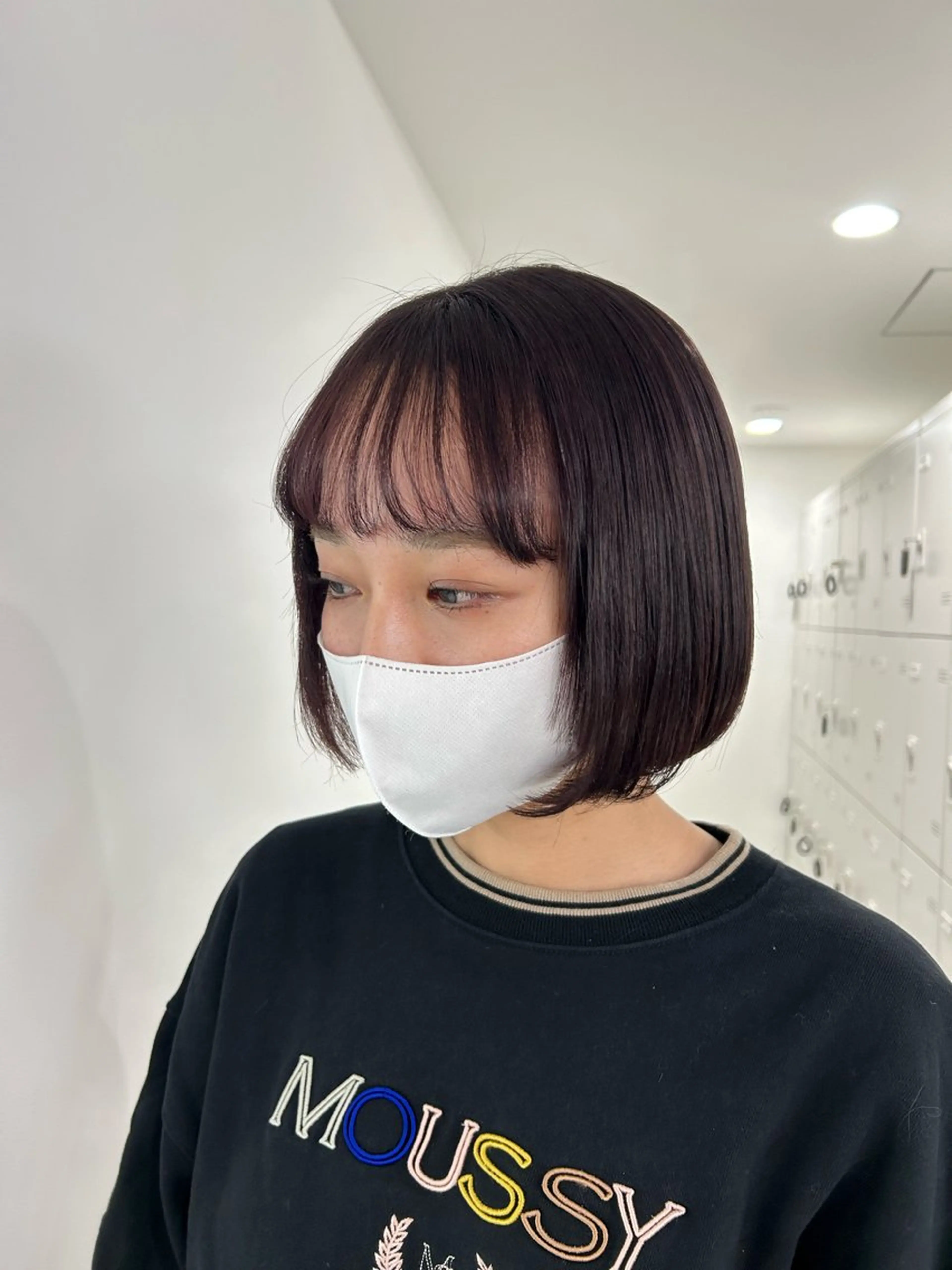 ショート カラー 愛結 暖色カラー🎀🩰のヘアスタイル