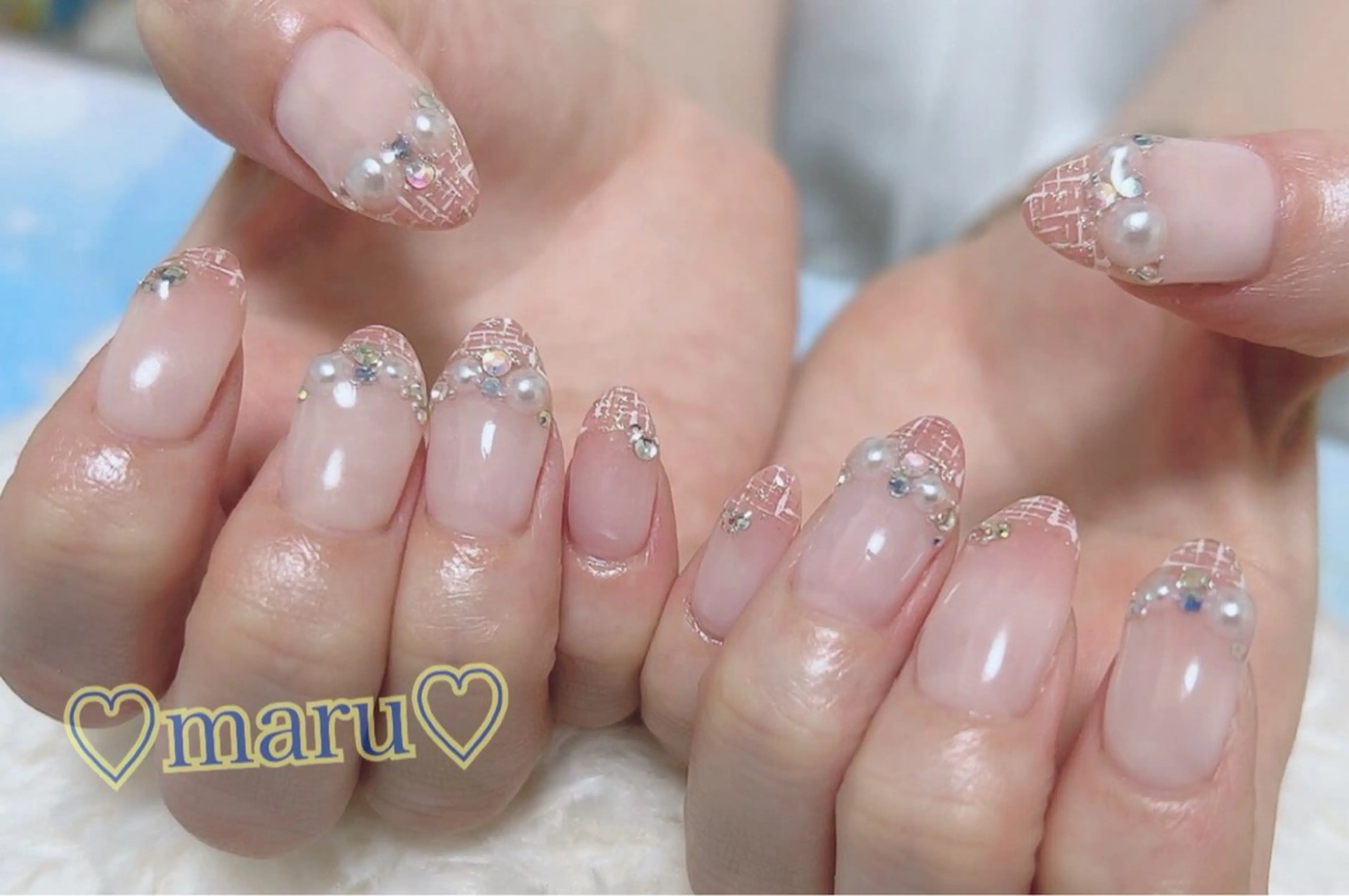 ネイル ハンドネイル フットネイル まるみ ♡のネイルデザイン