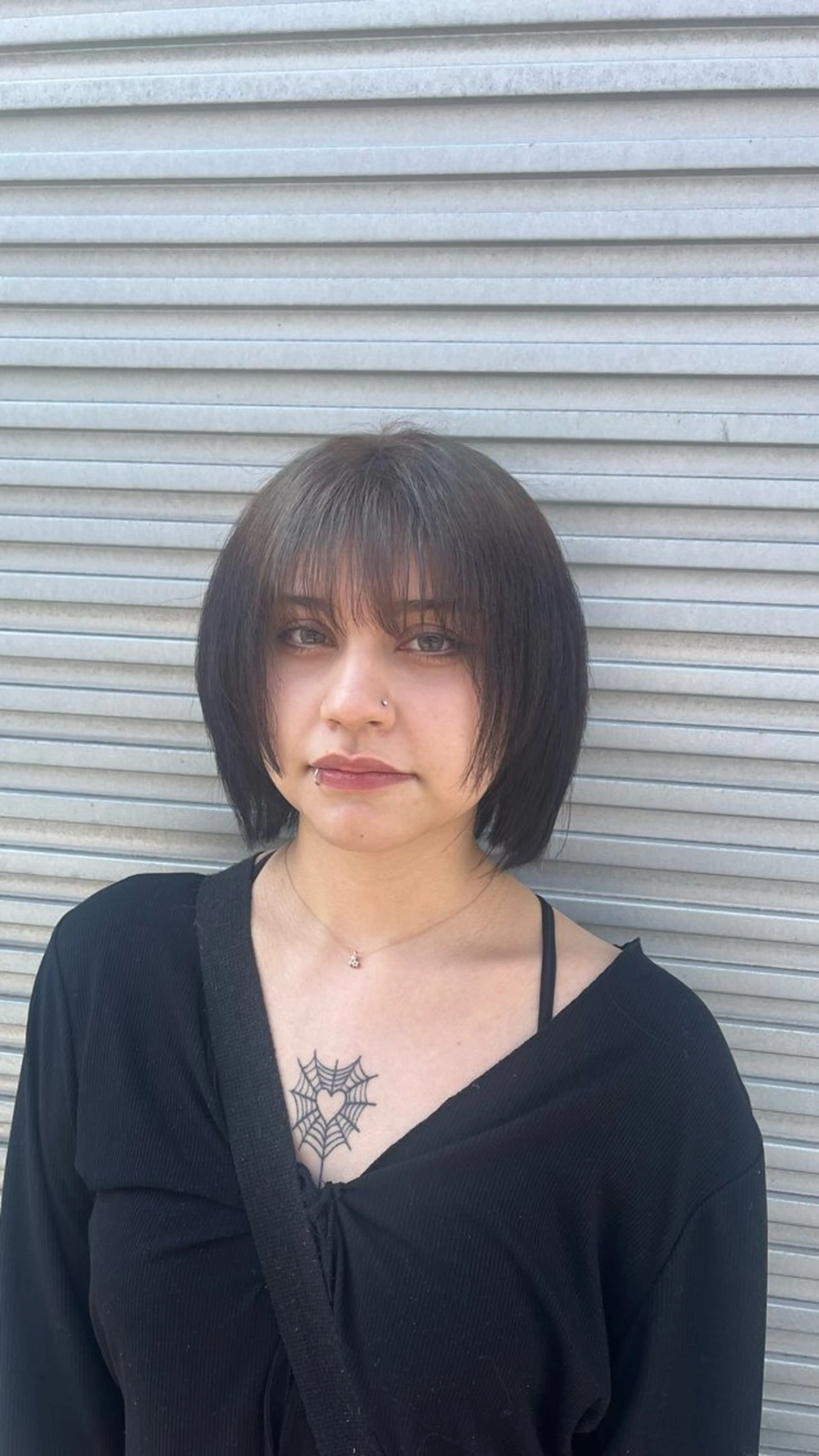 ショート カット ヘアカラー トリートメント ベージュカラー⌇﻿ くびれヘア.𐙚心音のヘアスタイル