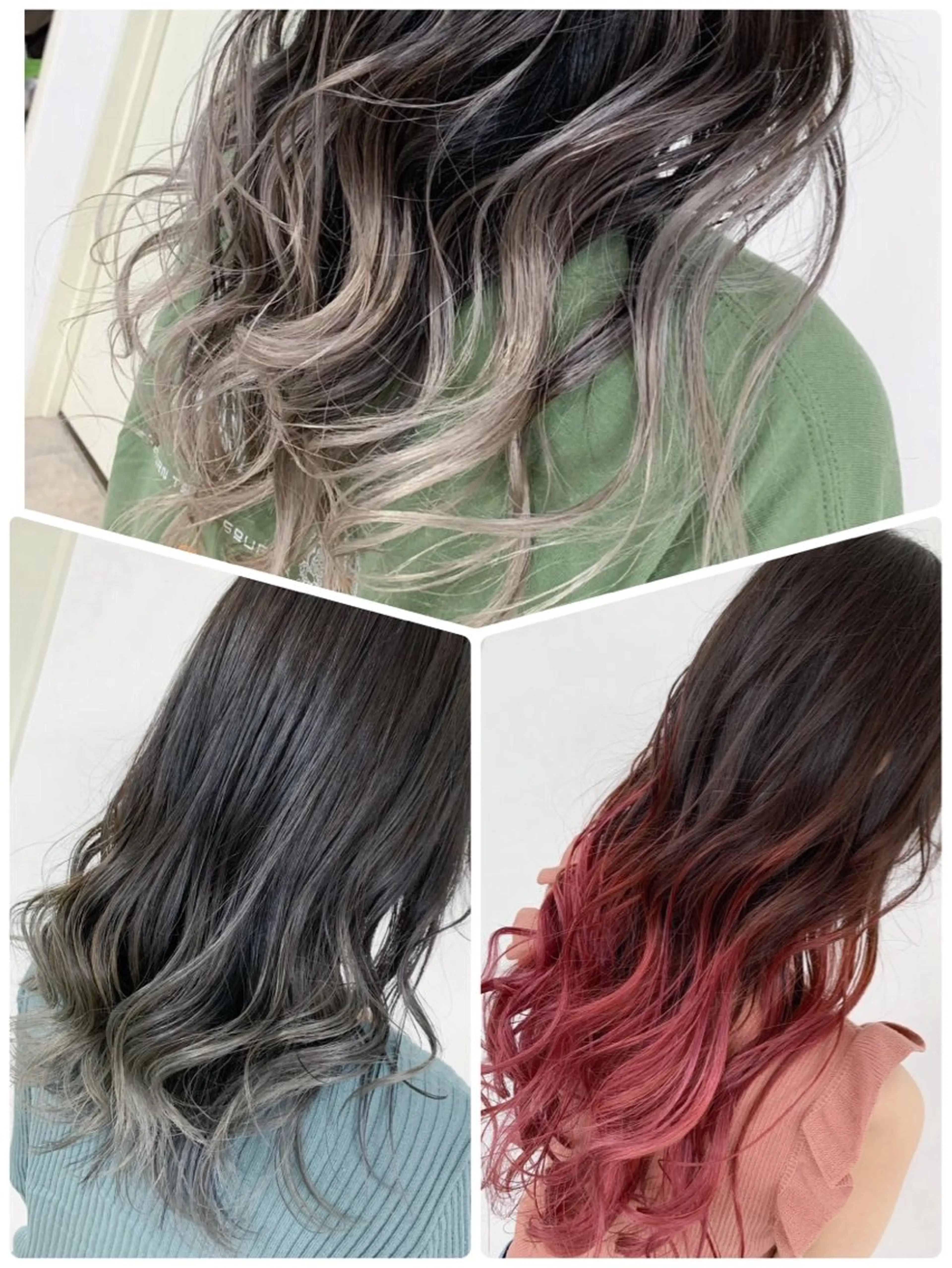 カラー 菅野 杏実のヘアスタイル