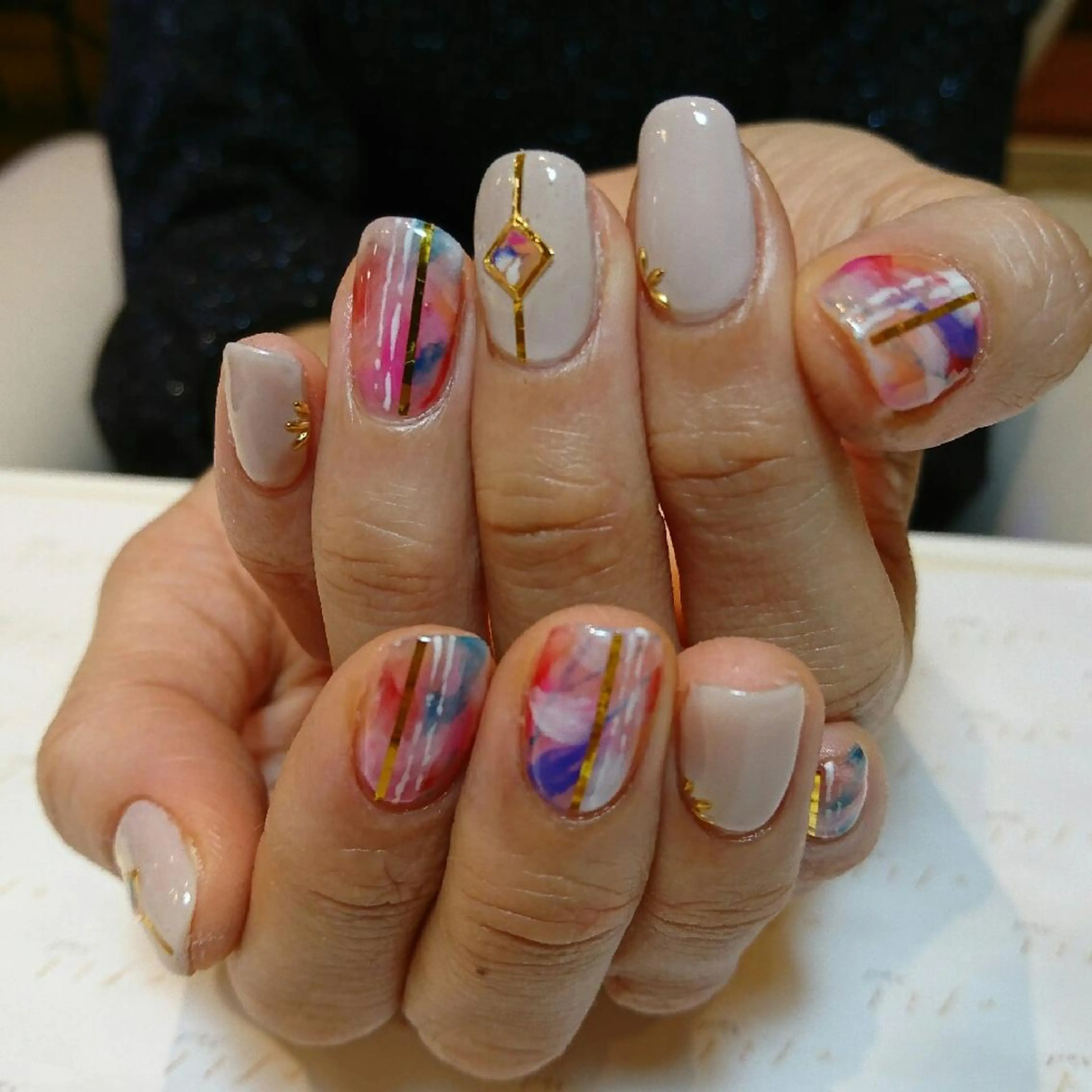 ネイル 持ち込み みー shakushiroのネイルデザイン