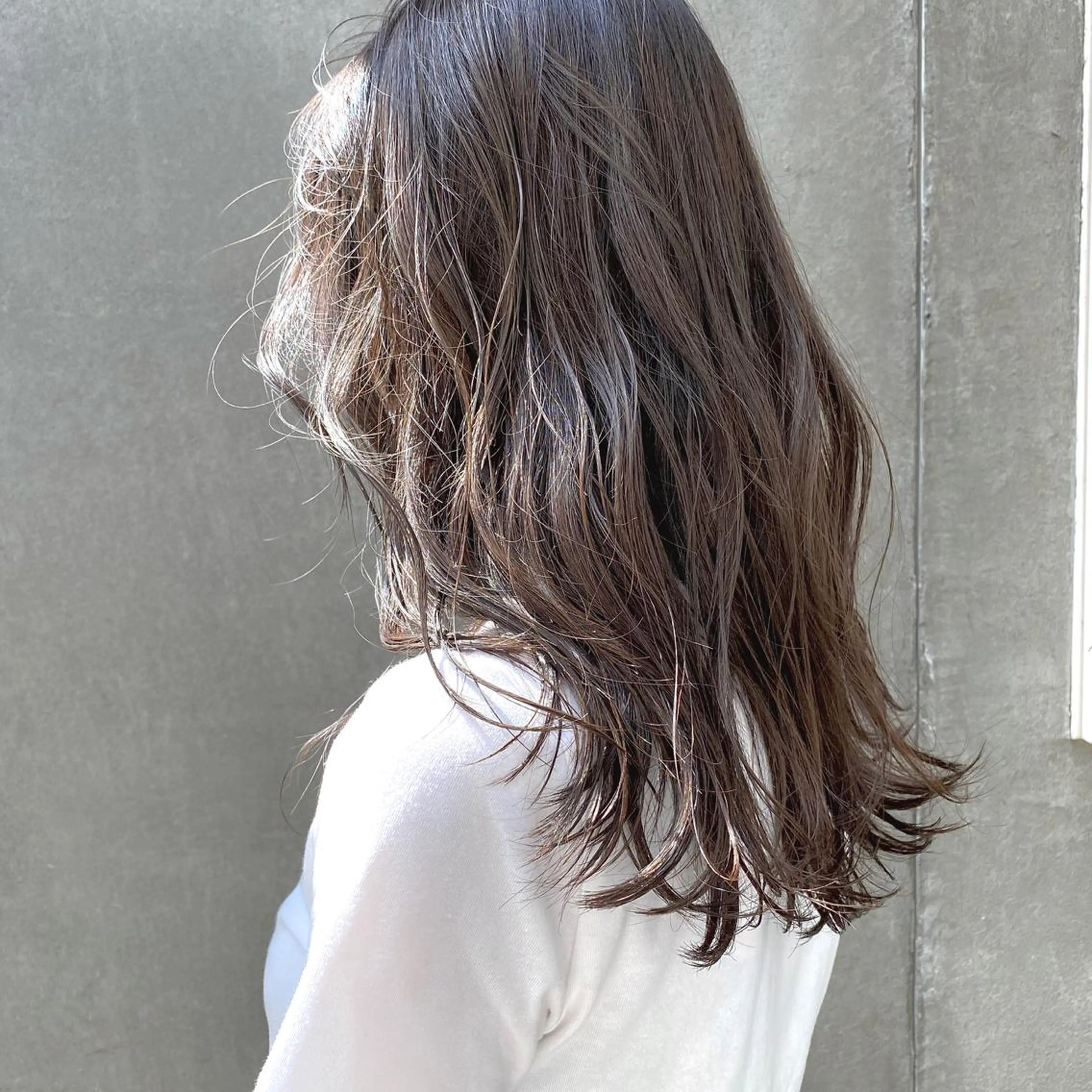 セミロング カラー ヘアアレンジ カット ヘアカラー トリートメント ヘッドスパ 【ダメージレス施術】 【透明感】北村 拓也のヘアスタイル