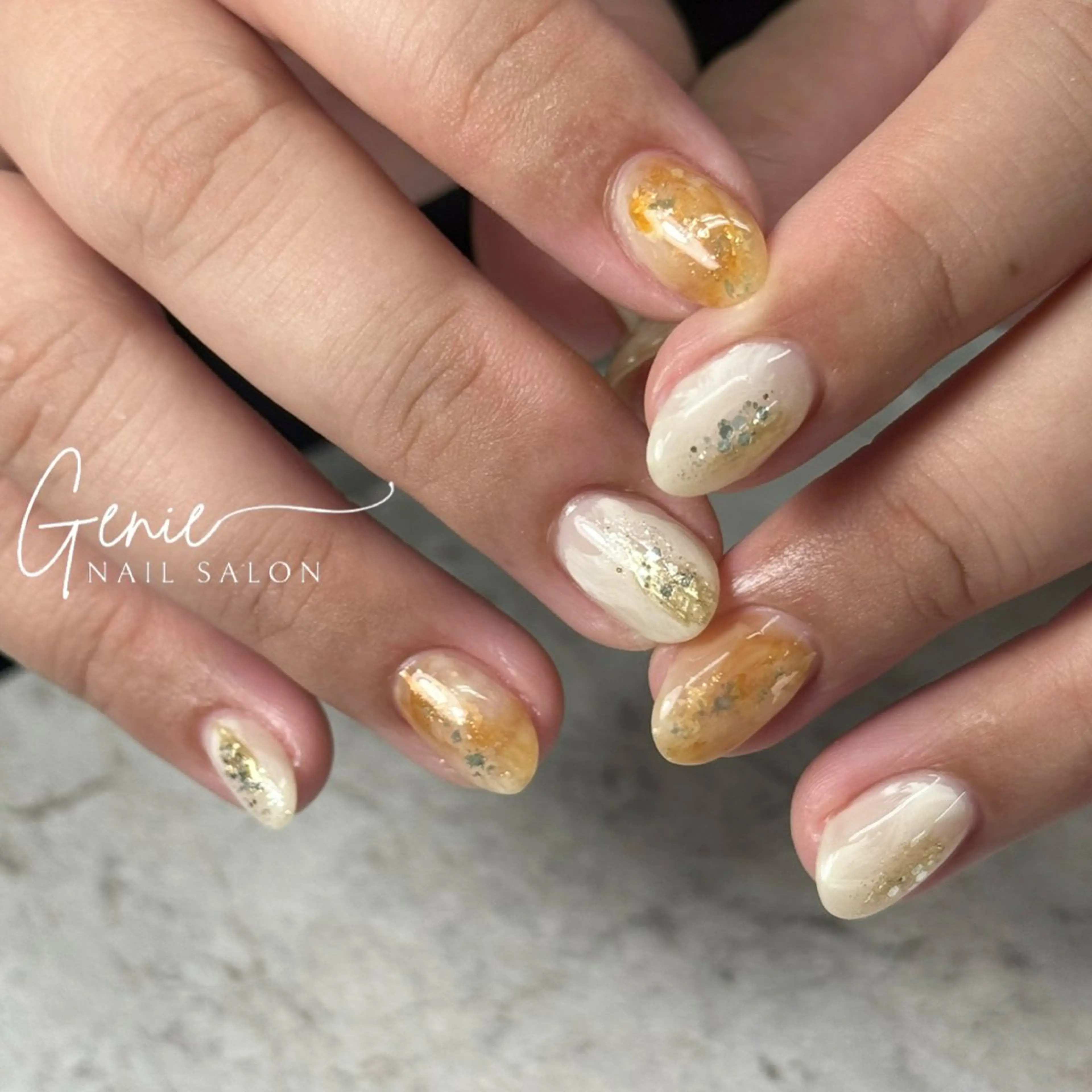 ネイル ニュアンスネイル ハンドネイル Nail salon Genie所属・Nail salon Genieのネイルデザイン