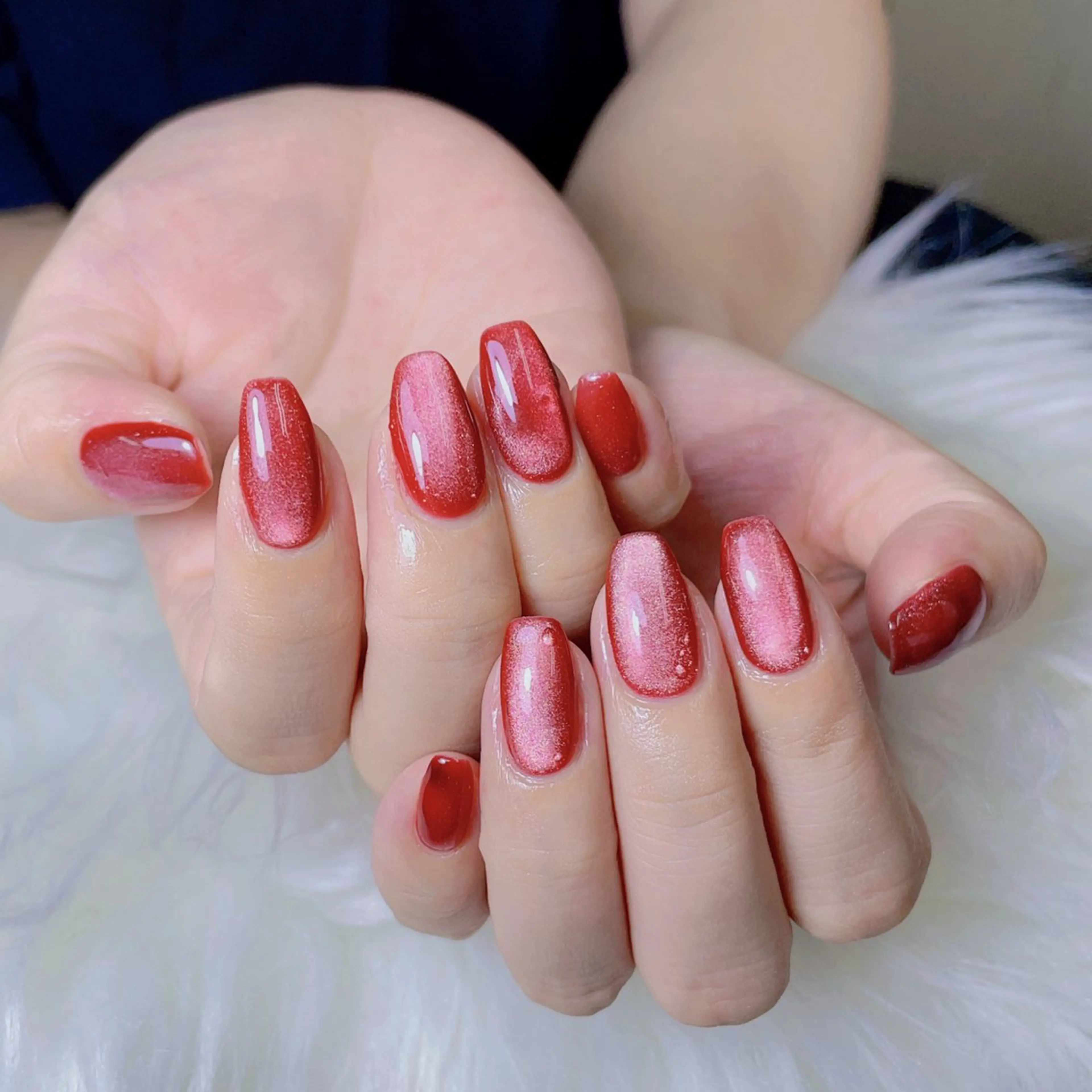 ネイル チークネイル 桜ネイル 長さ出し フットネイル ジェルネイル YURI NAILのネイルデザイン