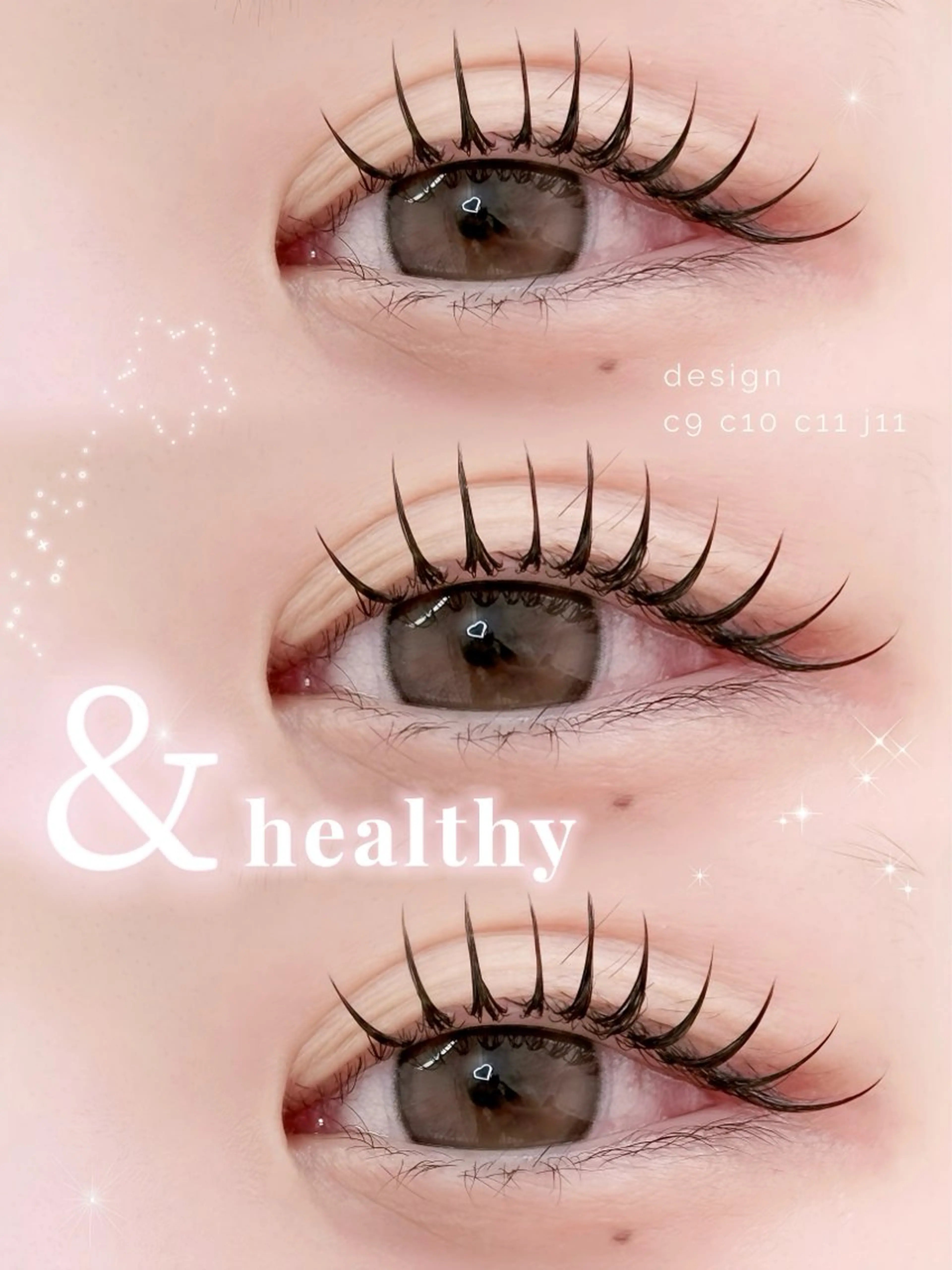 マツエク・マツパ マツエク mimi.🎀 kira🎀谷四のマツエク・マツパデザイン