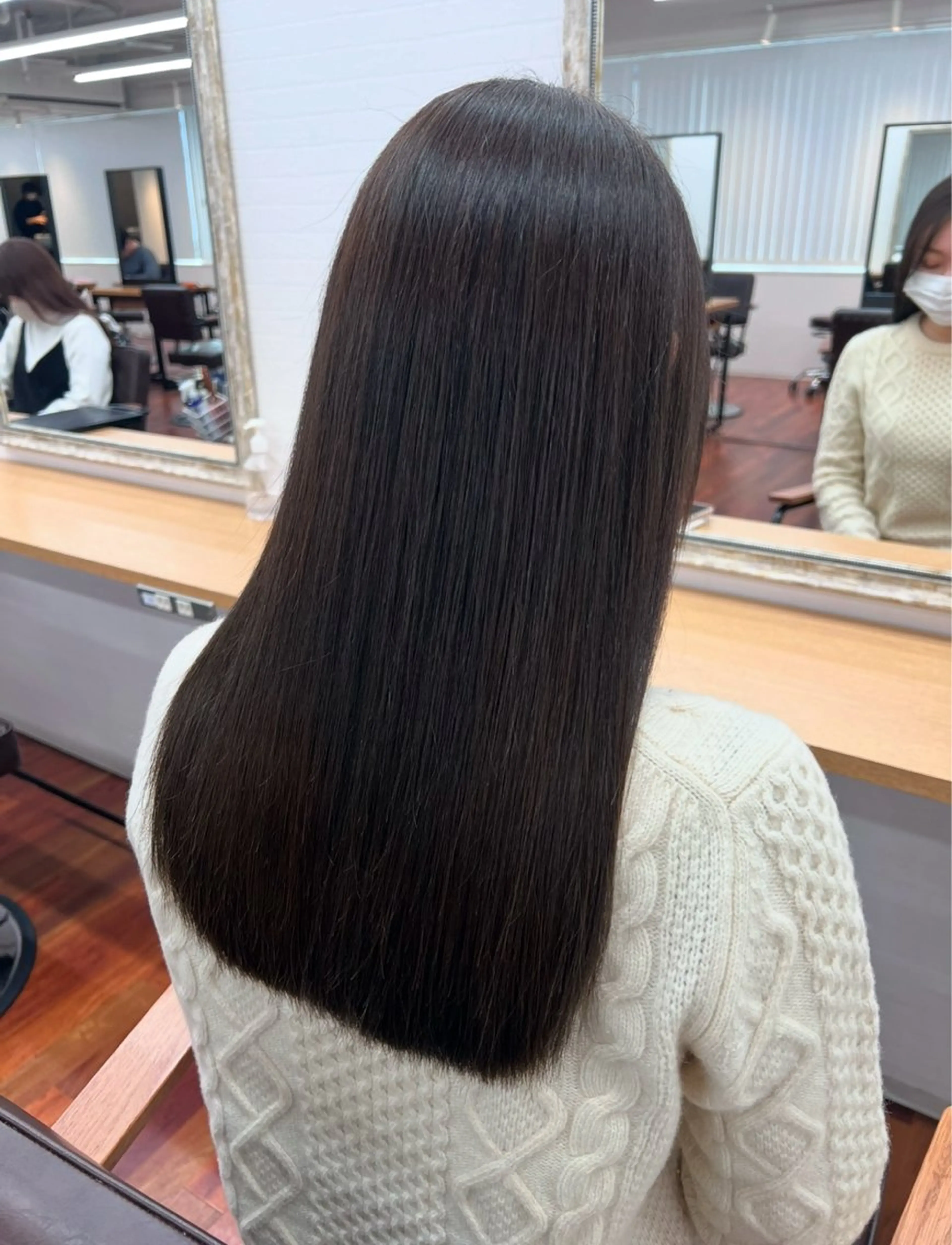 天使の艶カラー＋新世代反応型トリートメントの写真