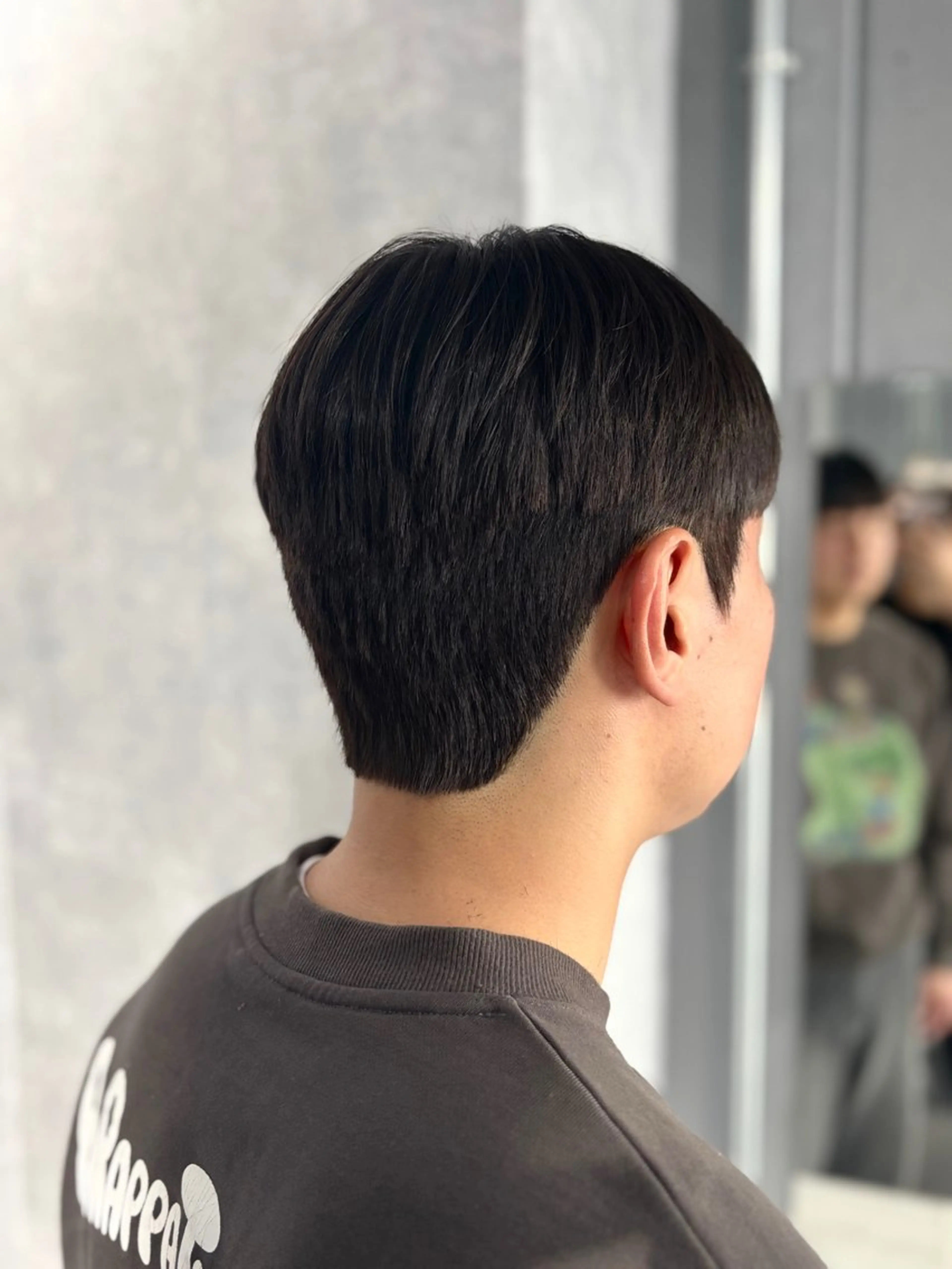 ショート パーマ メンズ 韓国メンズヘア/ ダウンパーマ/歩夢のヘアスタイル