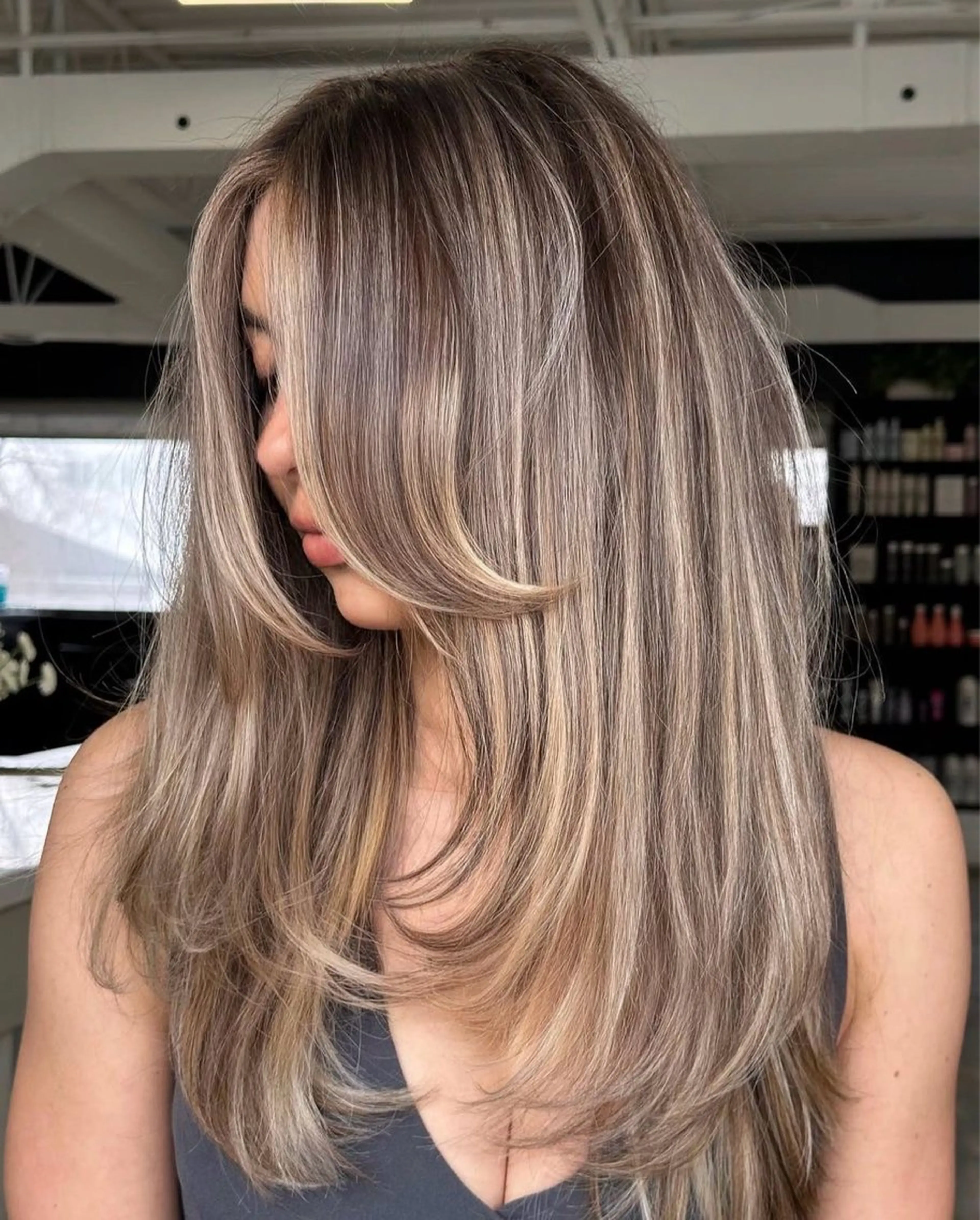 カラー Dimo＆所属・レイヤーカット /ダイスケのヘアスタイル