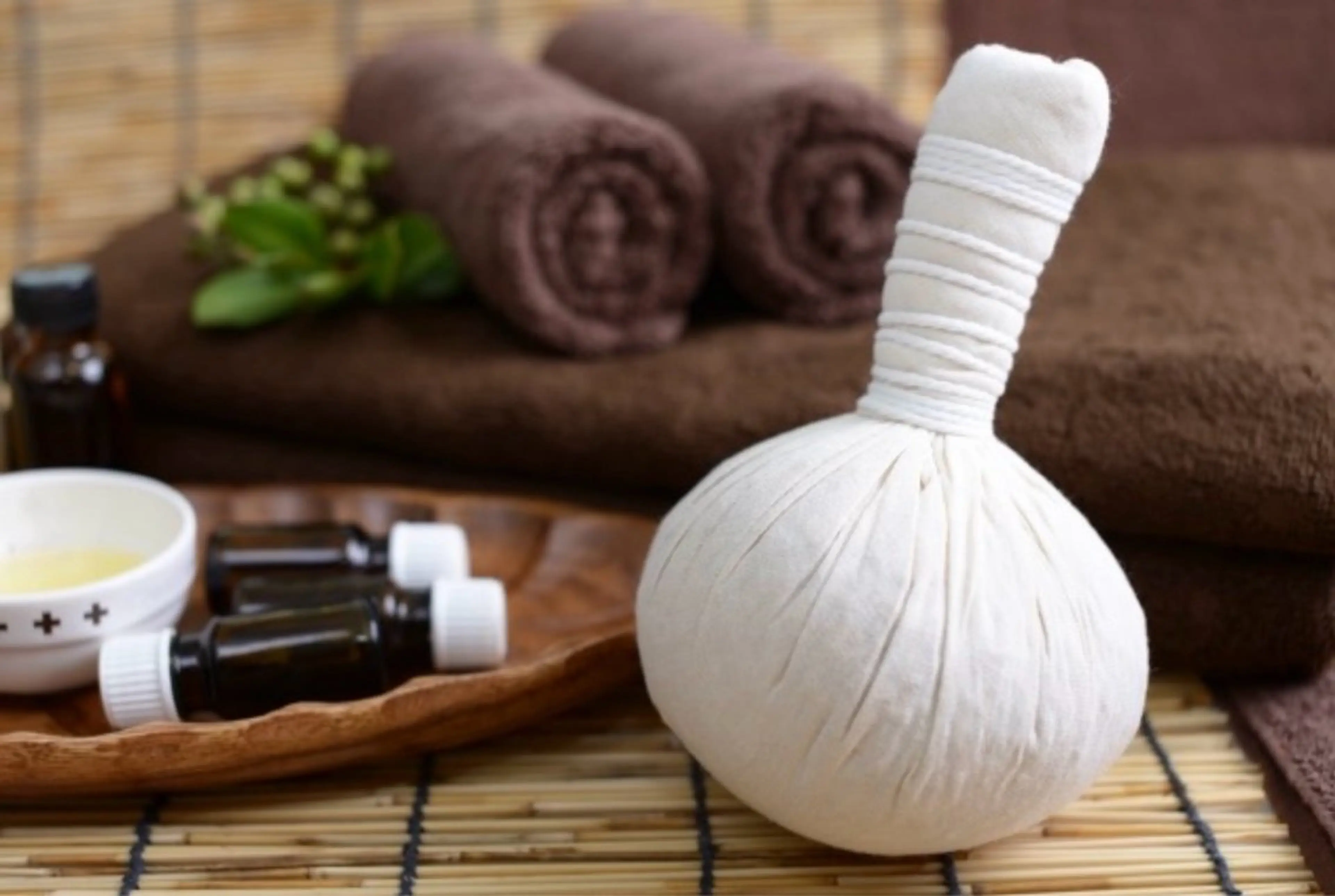 アロマトリートメント60分＋ハーブボール20分の写真