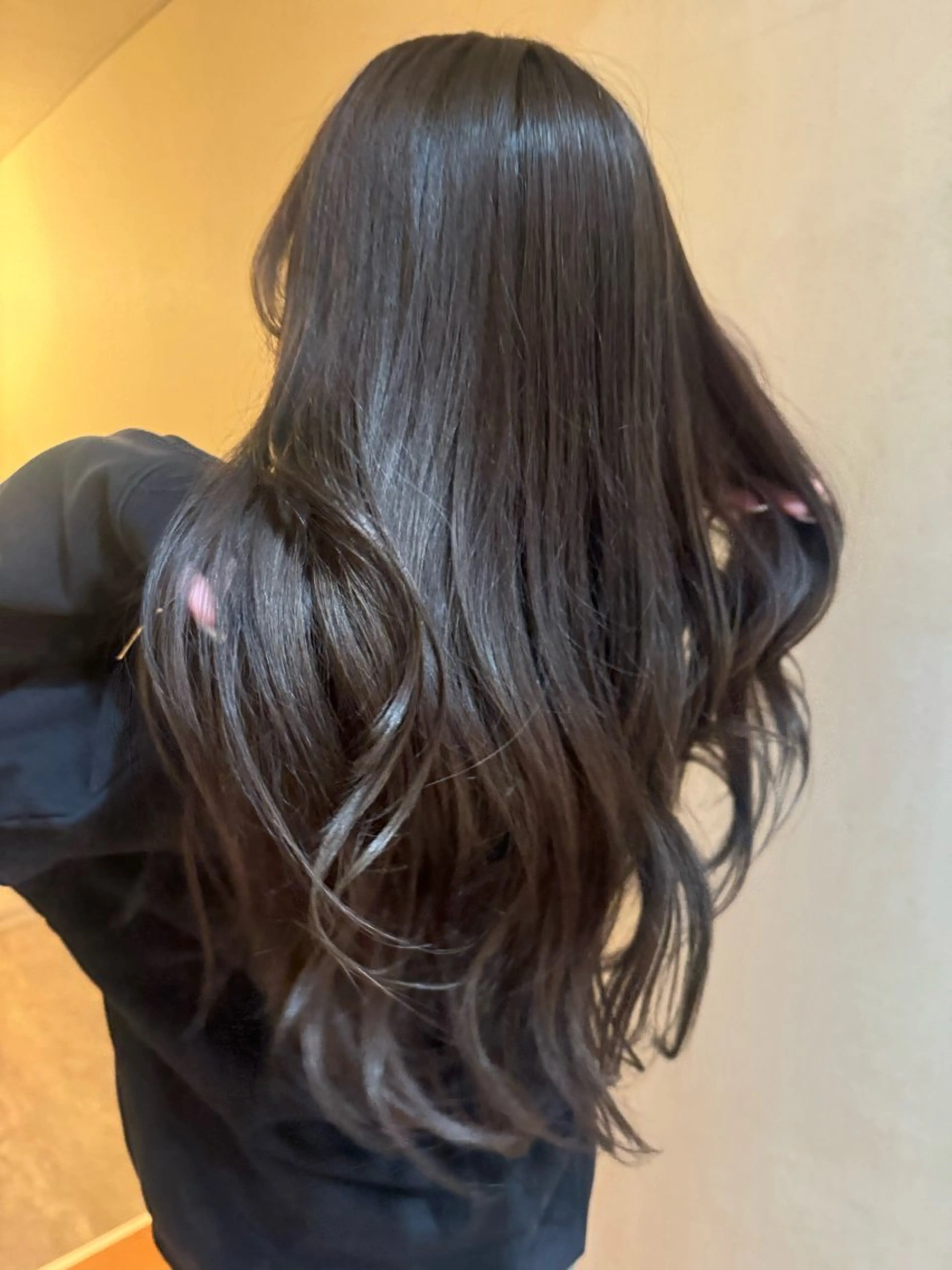 ロング 薮 夏帆のヘアスタイル