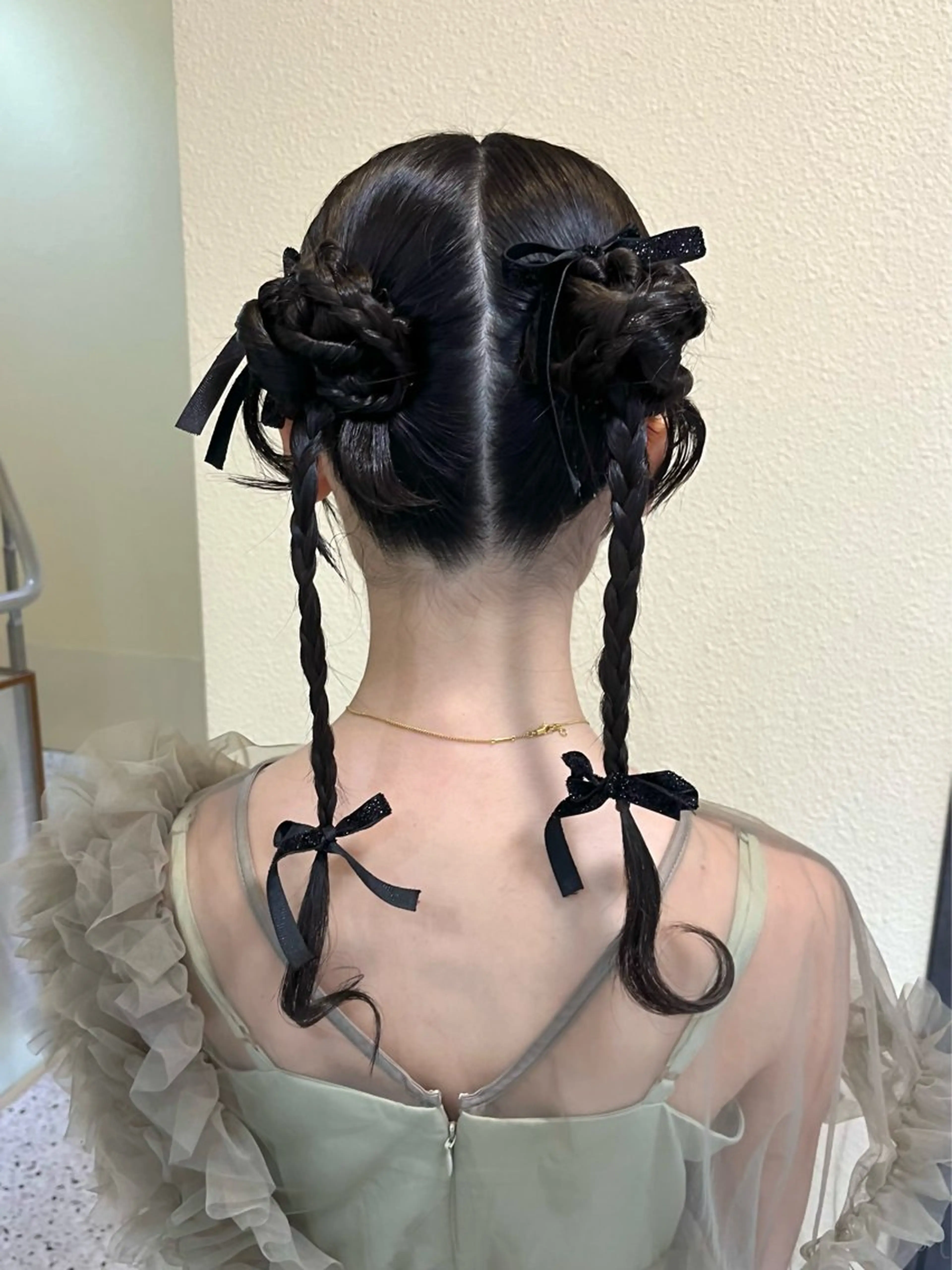 ヘアアレンジ ヘアセット Mila Akariのヘアスタイル